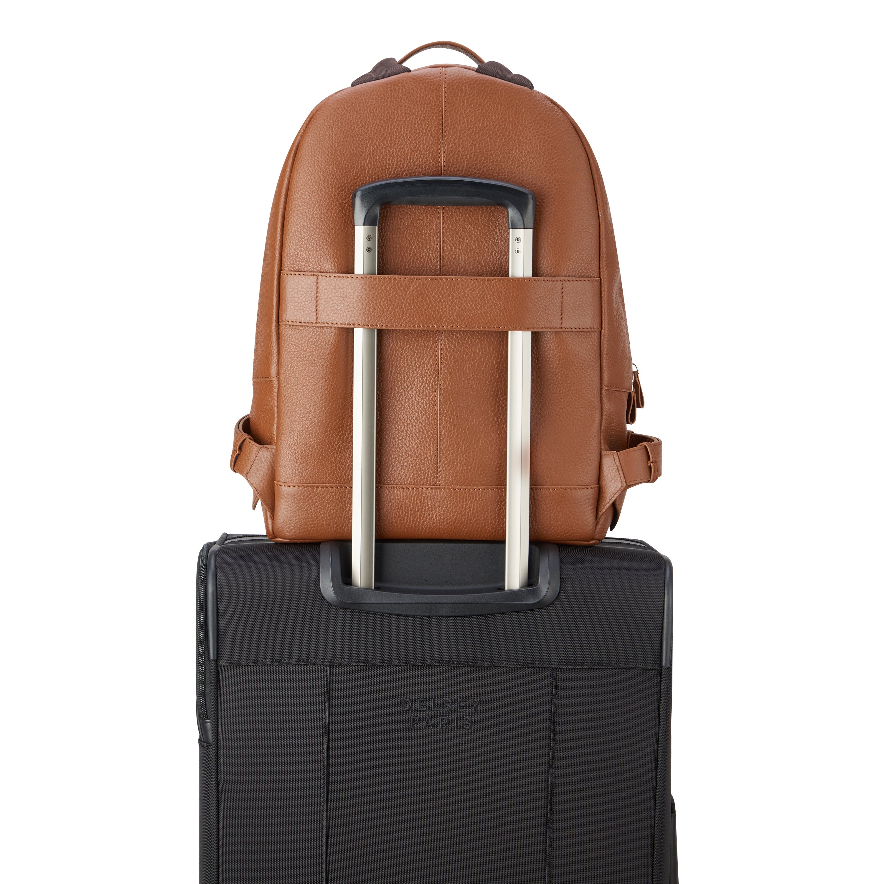 LE CUIR GRAINE| Rucksack 21.99L COGNAC