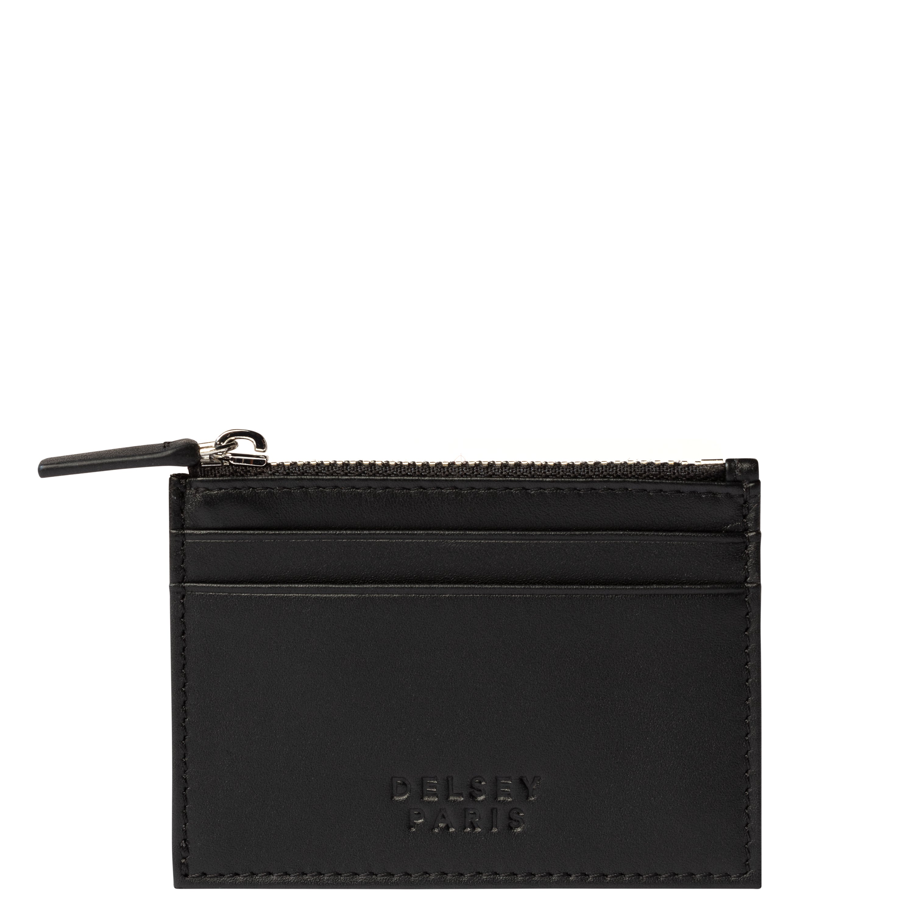 LE CUIR LISSE| Porte-Cartes NOIR