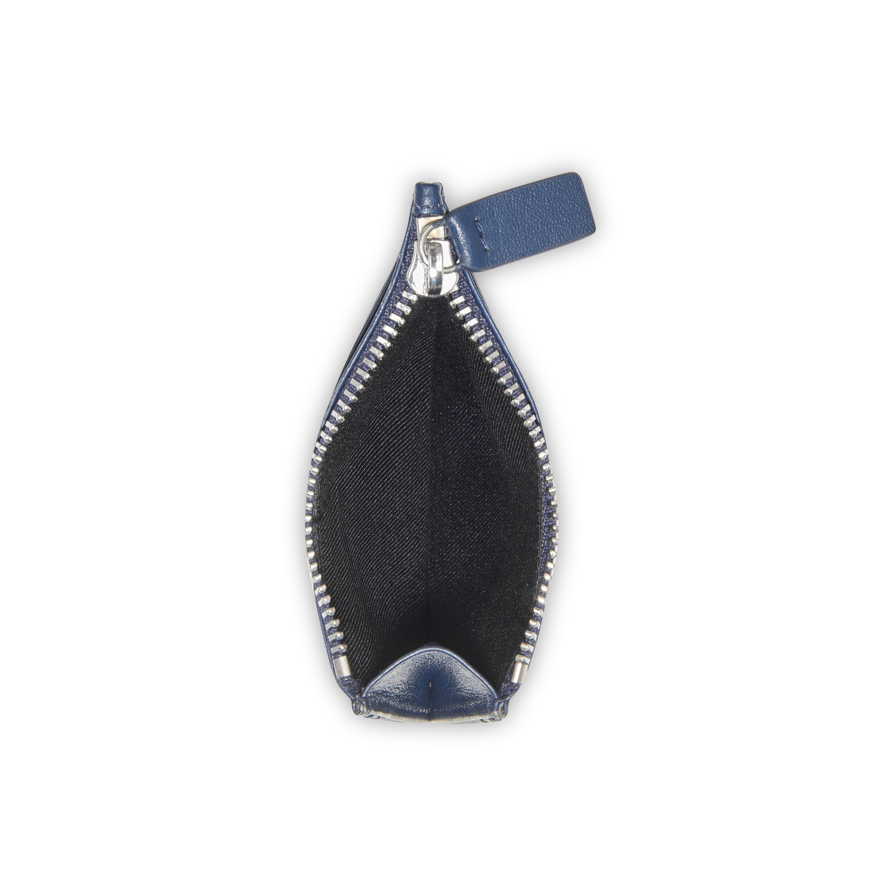 LE CUIR LISSE| Porte-Cartes BLEU MARINE