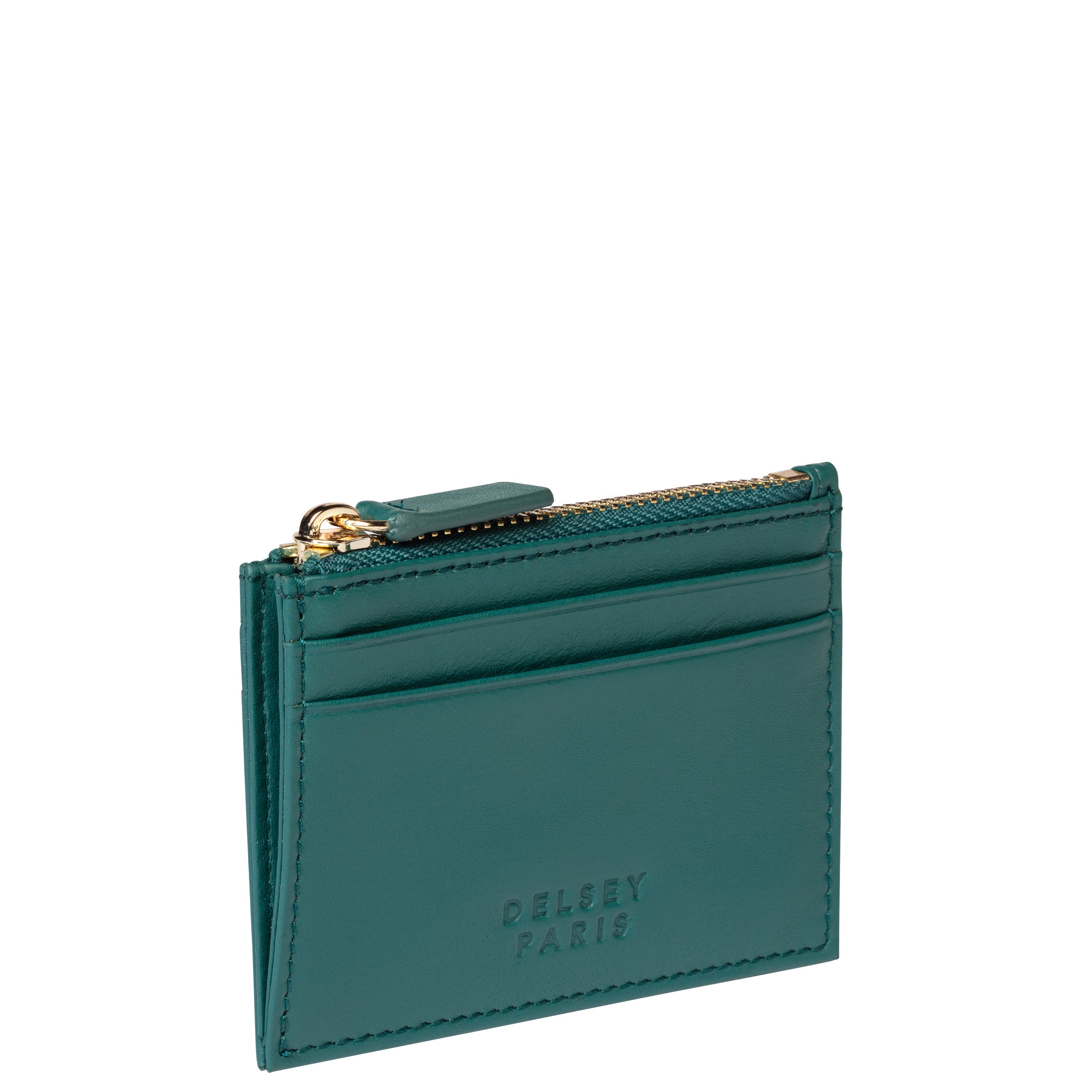 LE CUIR LISSE| Porte-Cartes VERT