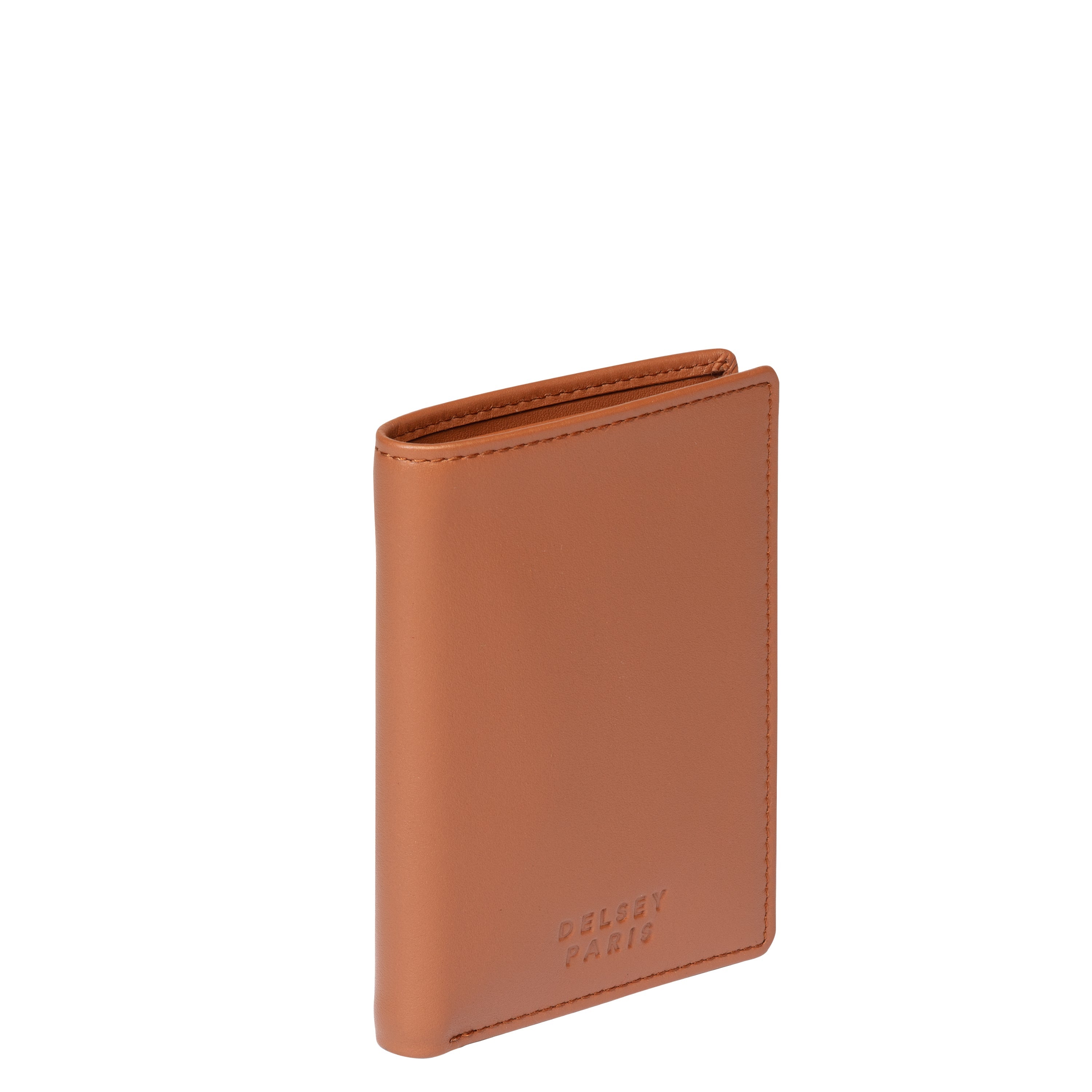 LE CUIR LISSE| Geldbeutel COGNAC