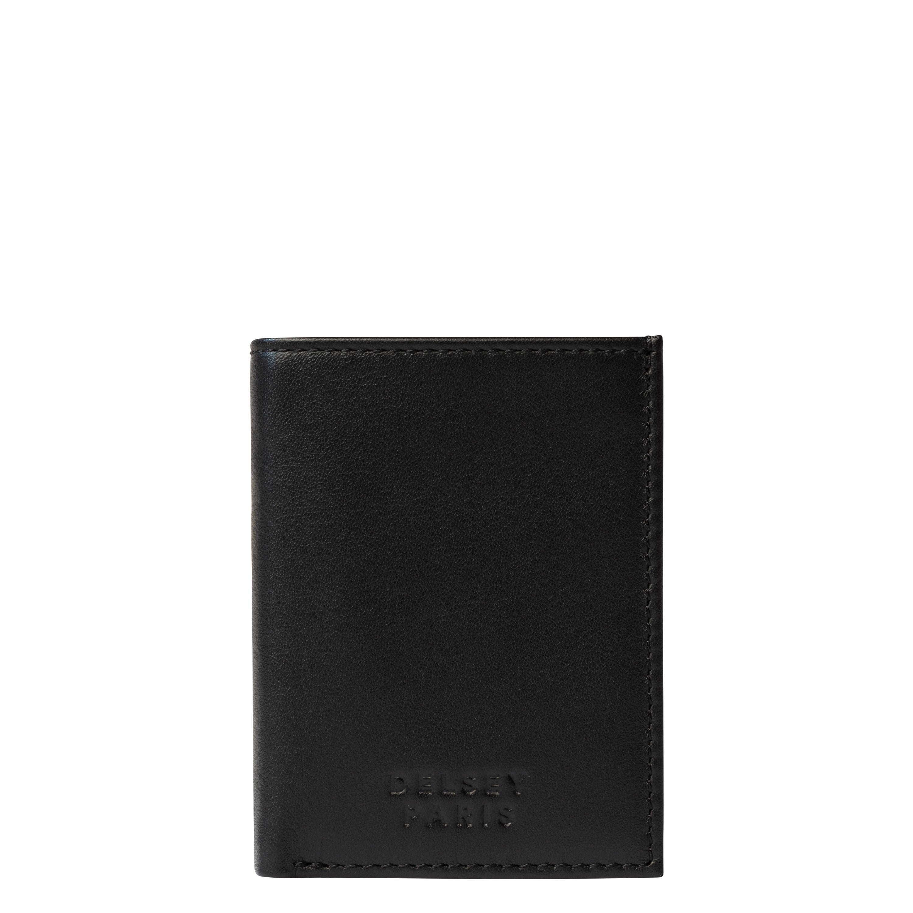 LE CUIR LISSE| Portefeuille NOIR
