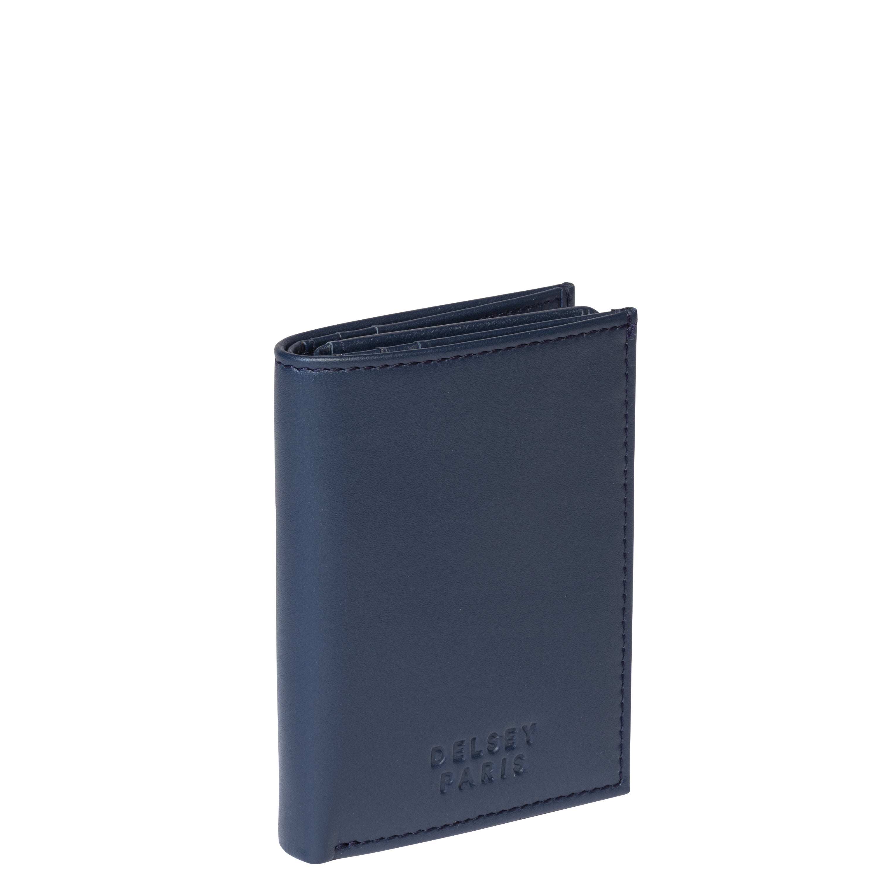 HET GLAD LEER| Portemonnee NAVY