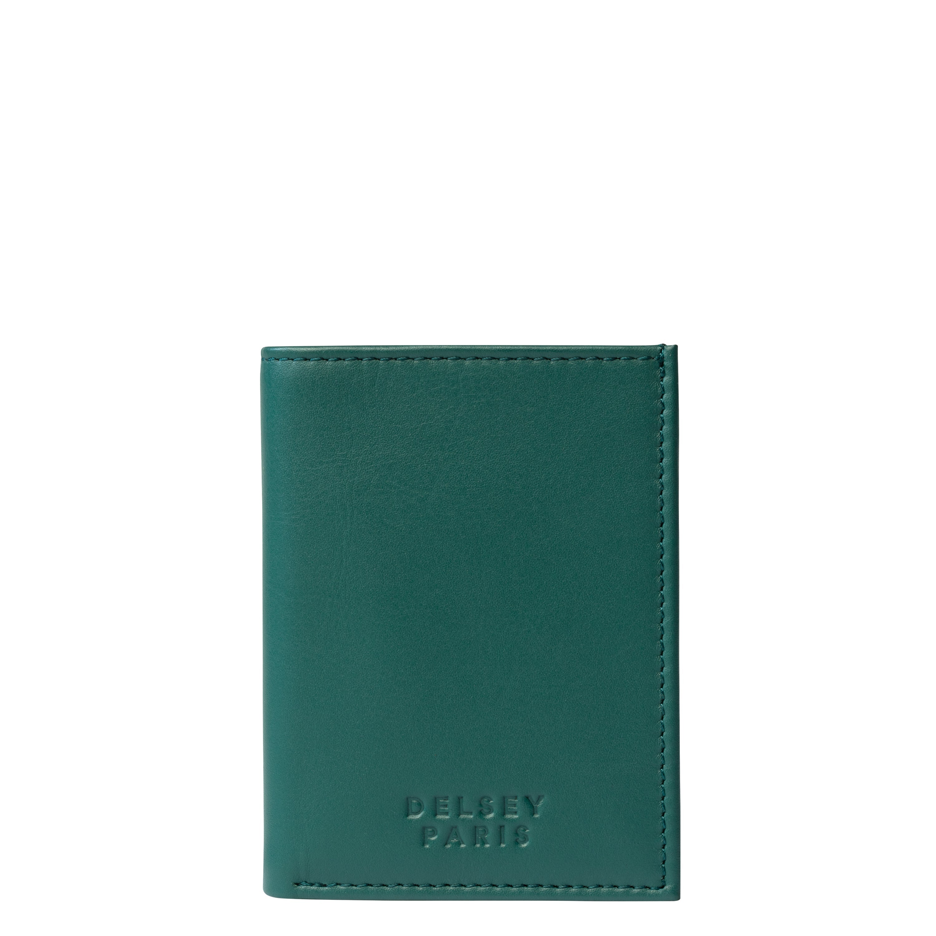 LE CUIR LISSE| Portefeuille VERT