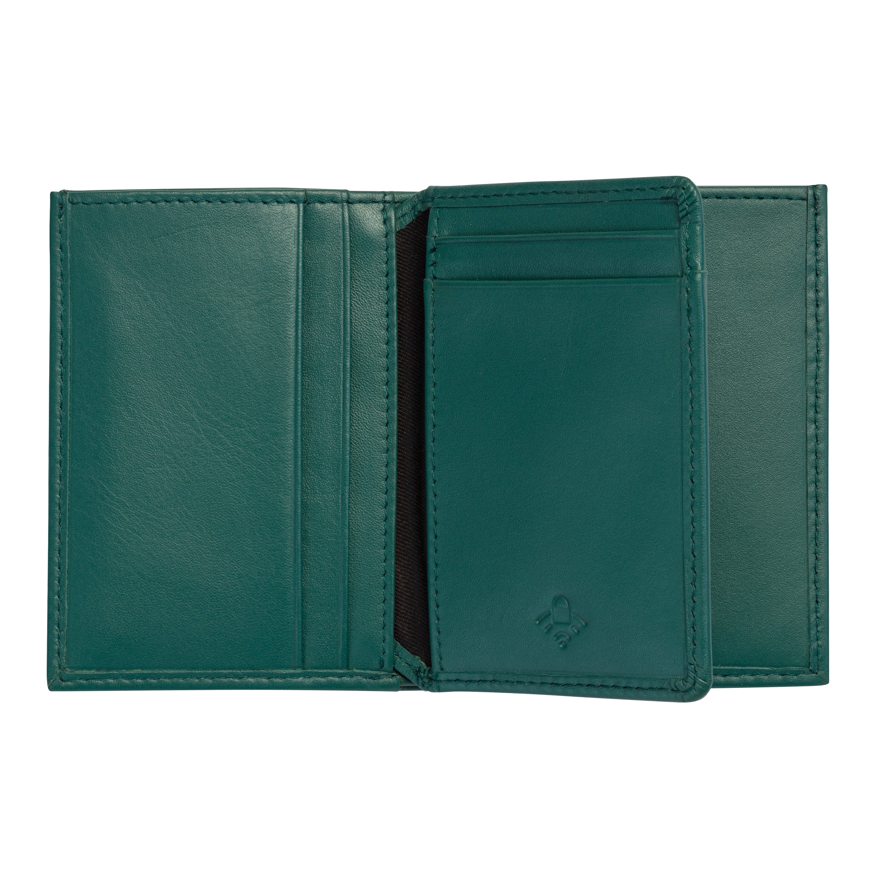 LE CUIR LISSE| Portefeuille VERT