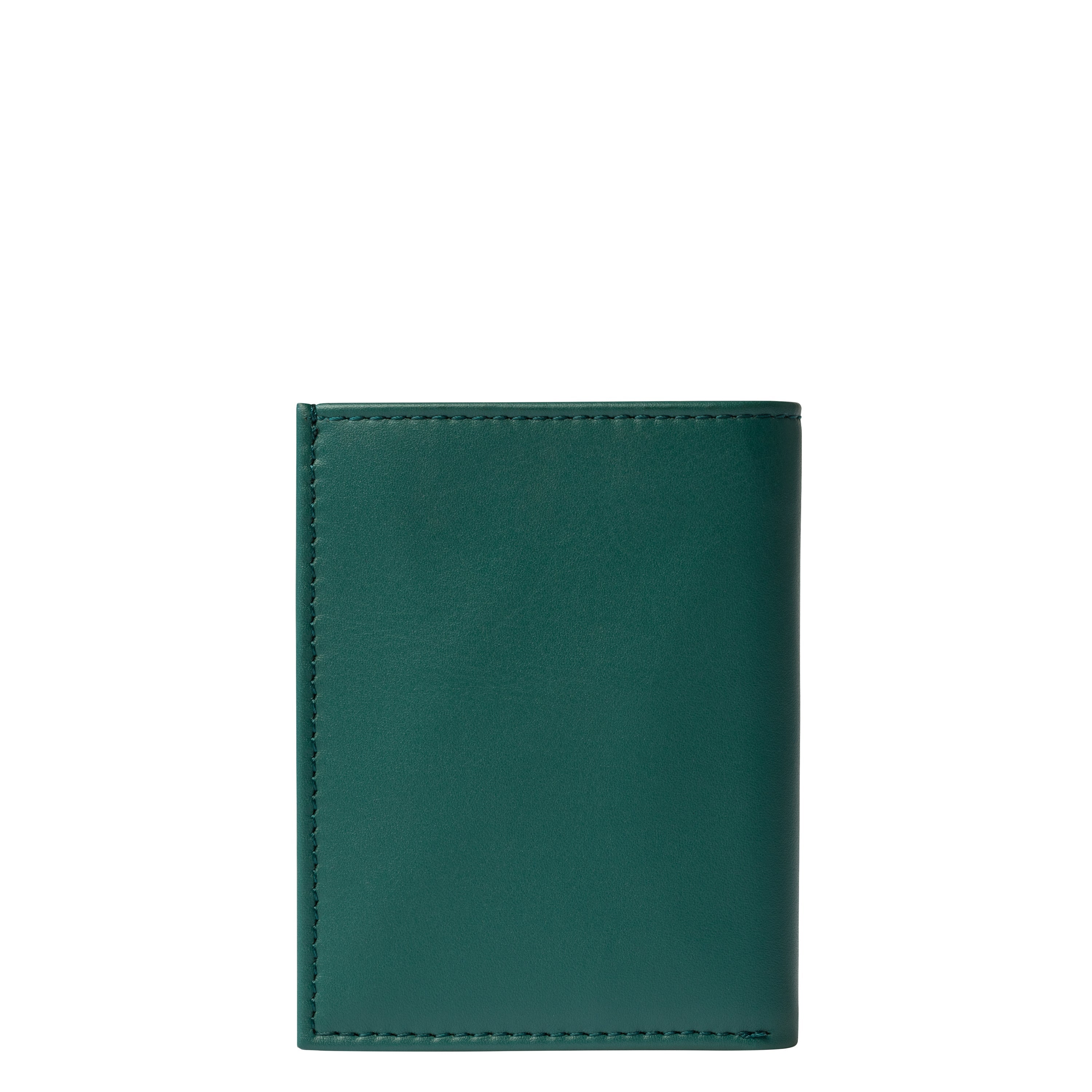LE CUIR LISSE| Portefeuille VERT