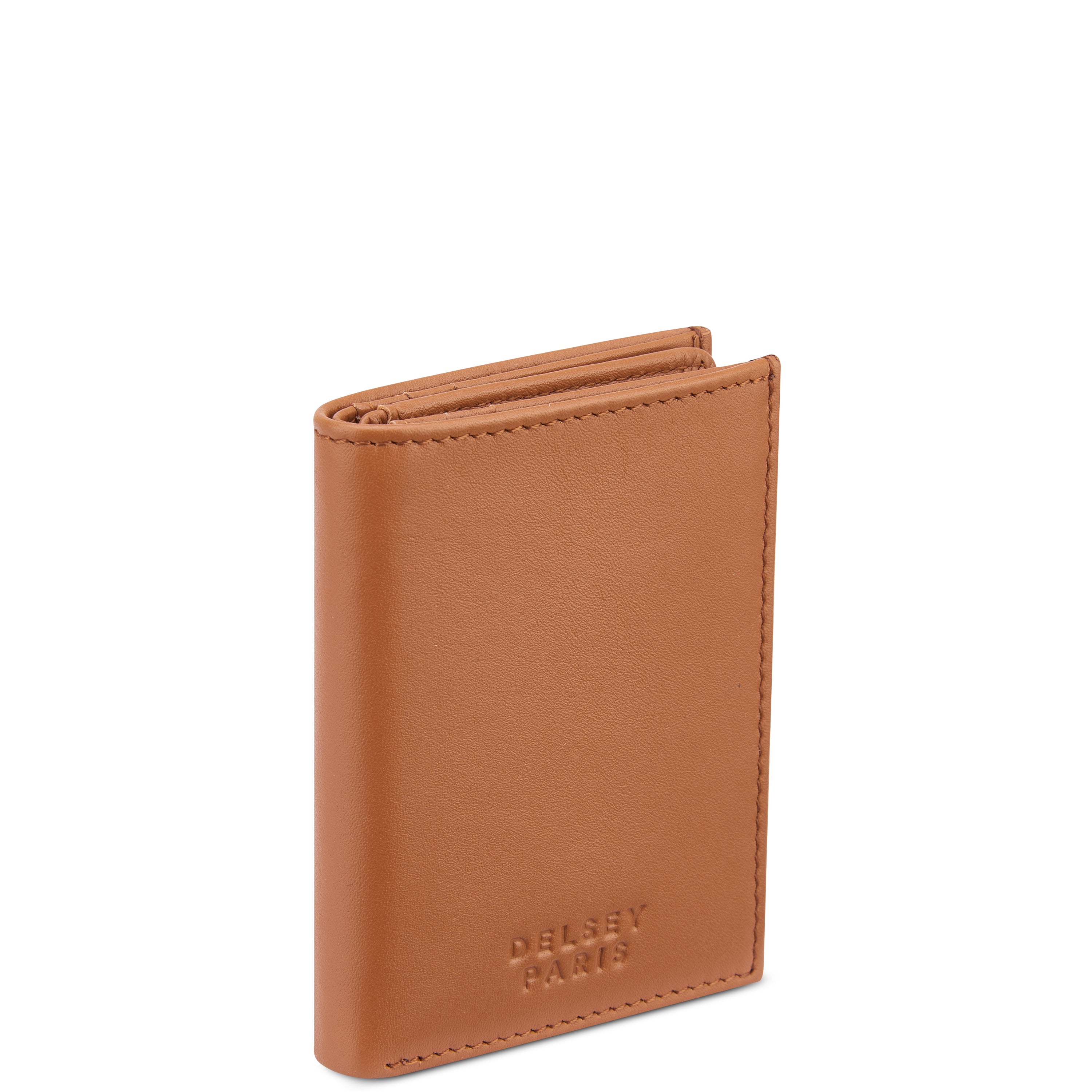 LE CUIR LISSE| Geldbeutel COGNAC