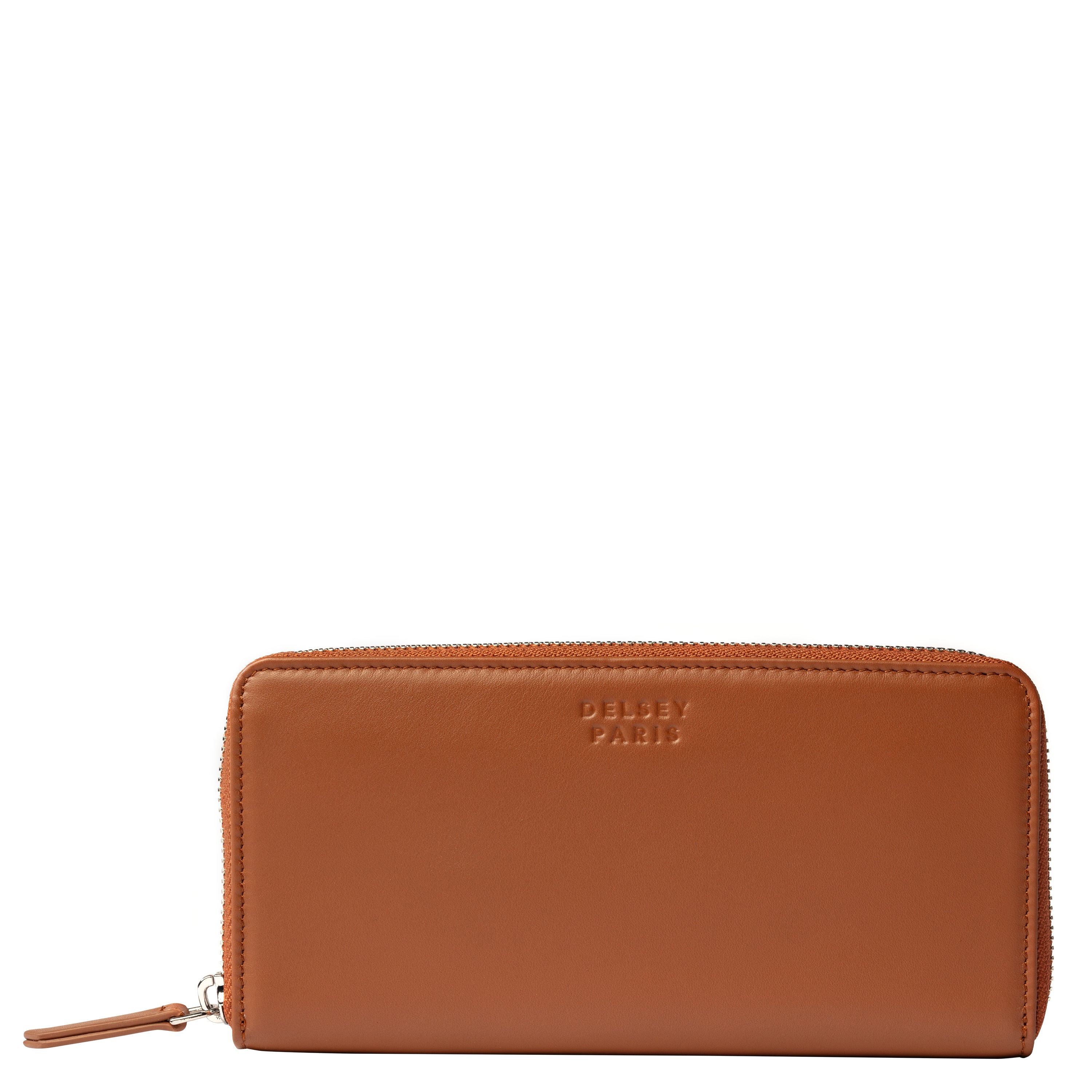 LE CUIR LISSE| Geldbeutel COGNAC