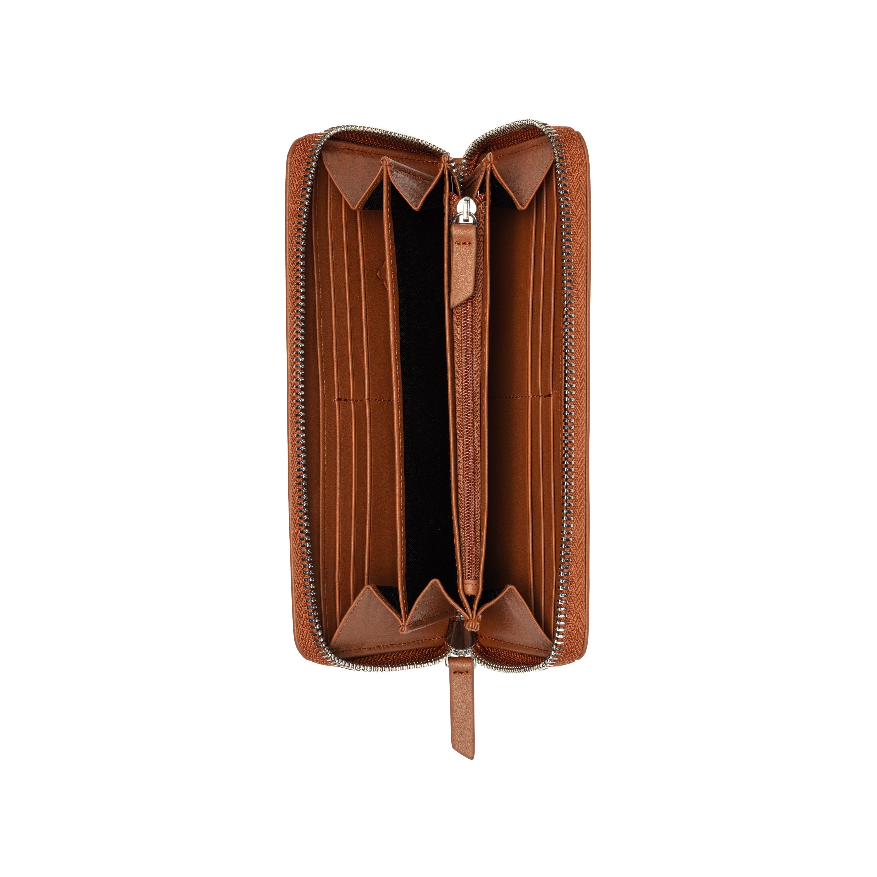 LE CUIR LISSE| Geldbeutel COGNAC
