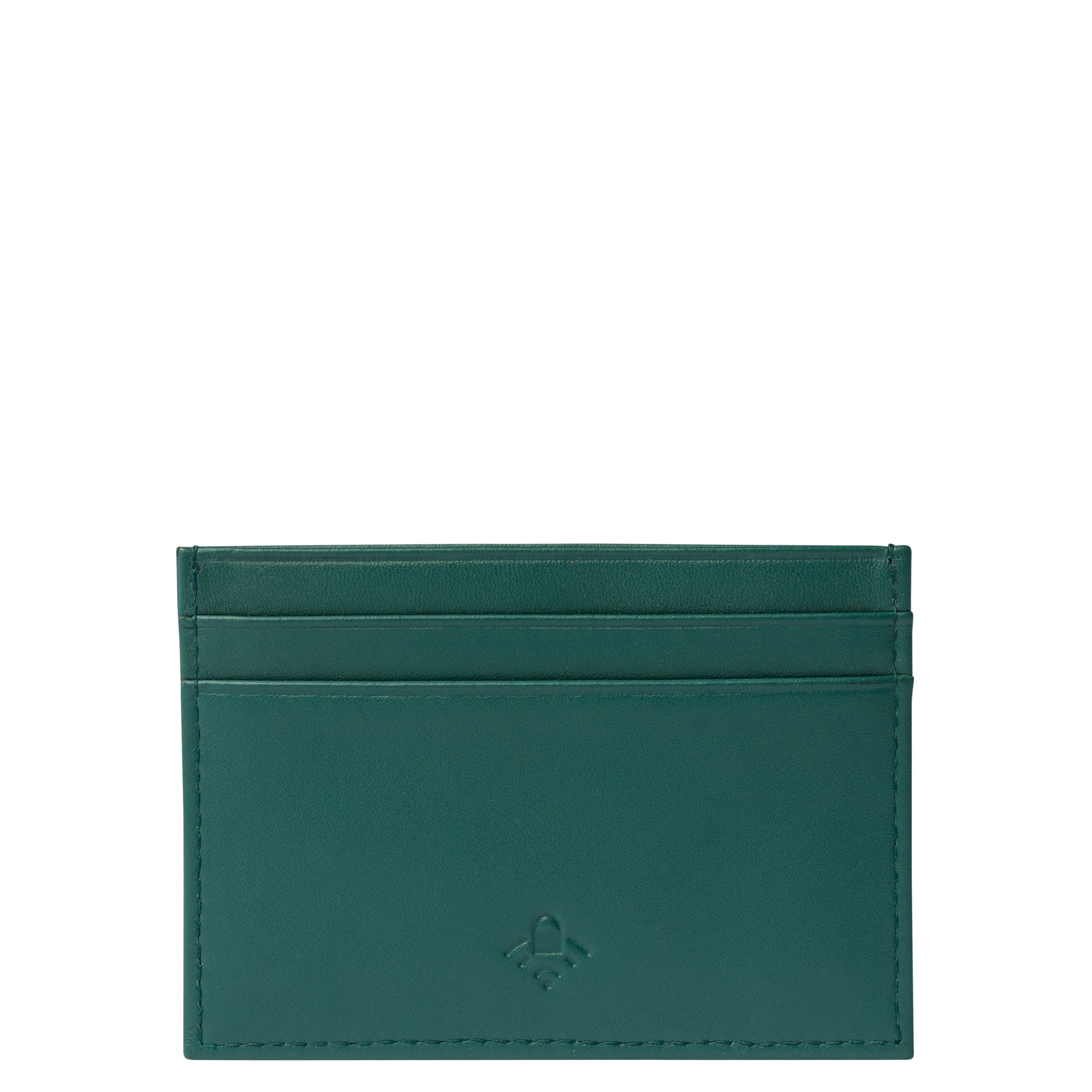 LE CUIR LISSE| Porte-Cartes VERT