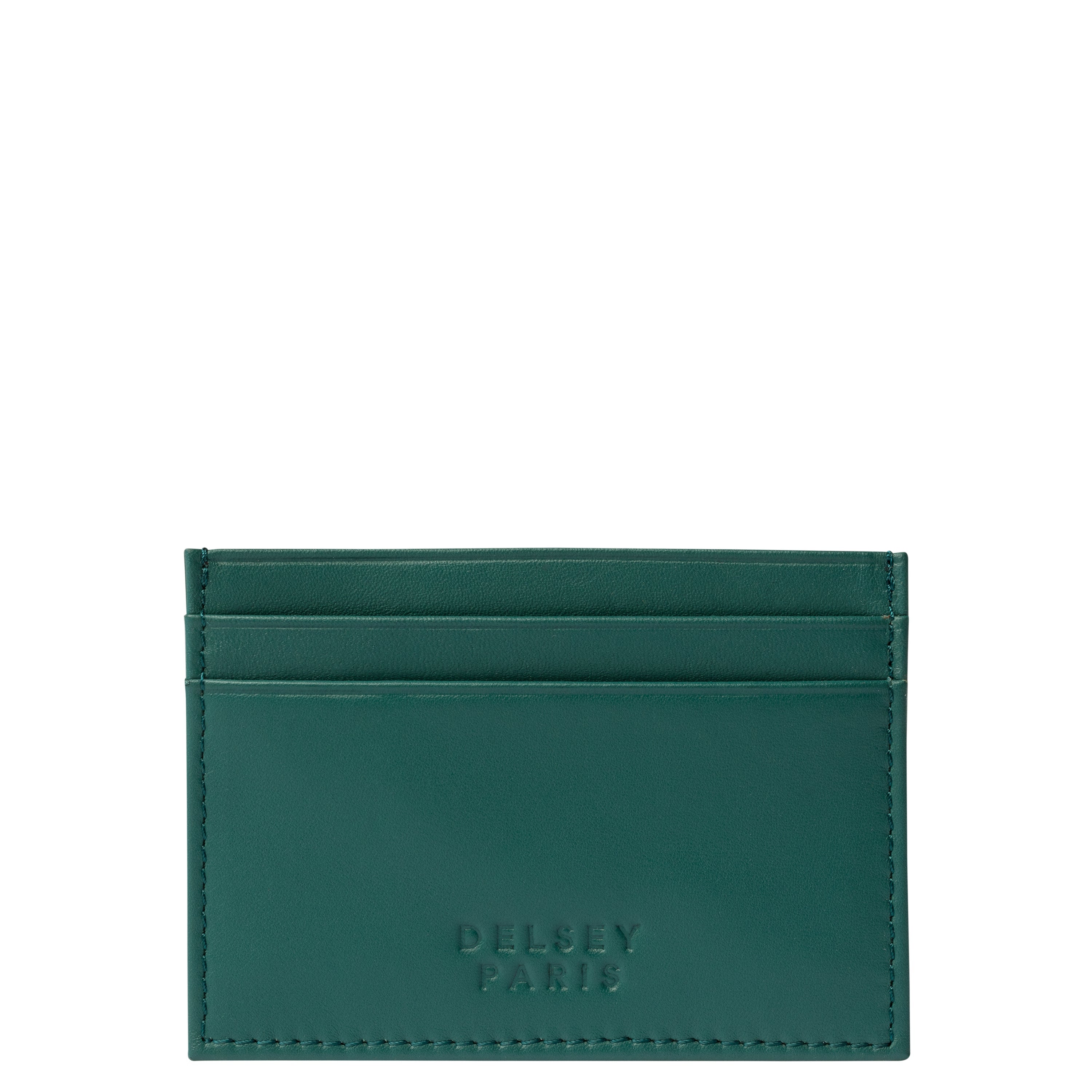 LE CUIR LISSE| Porte-Cartes VERT