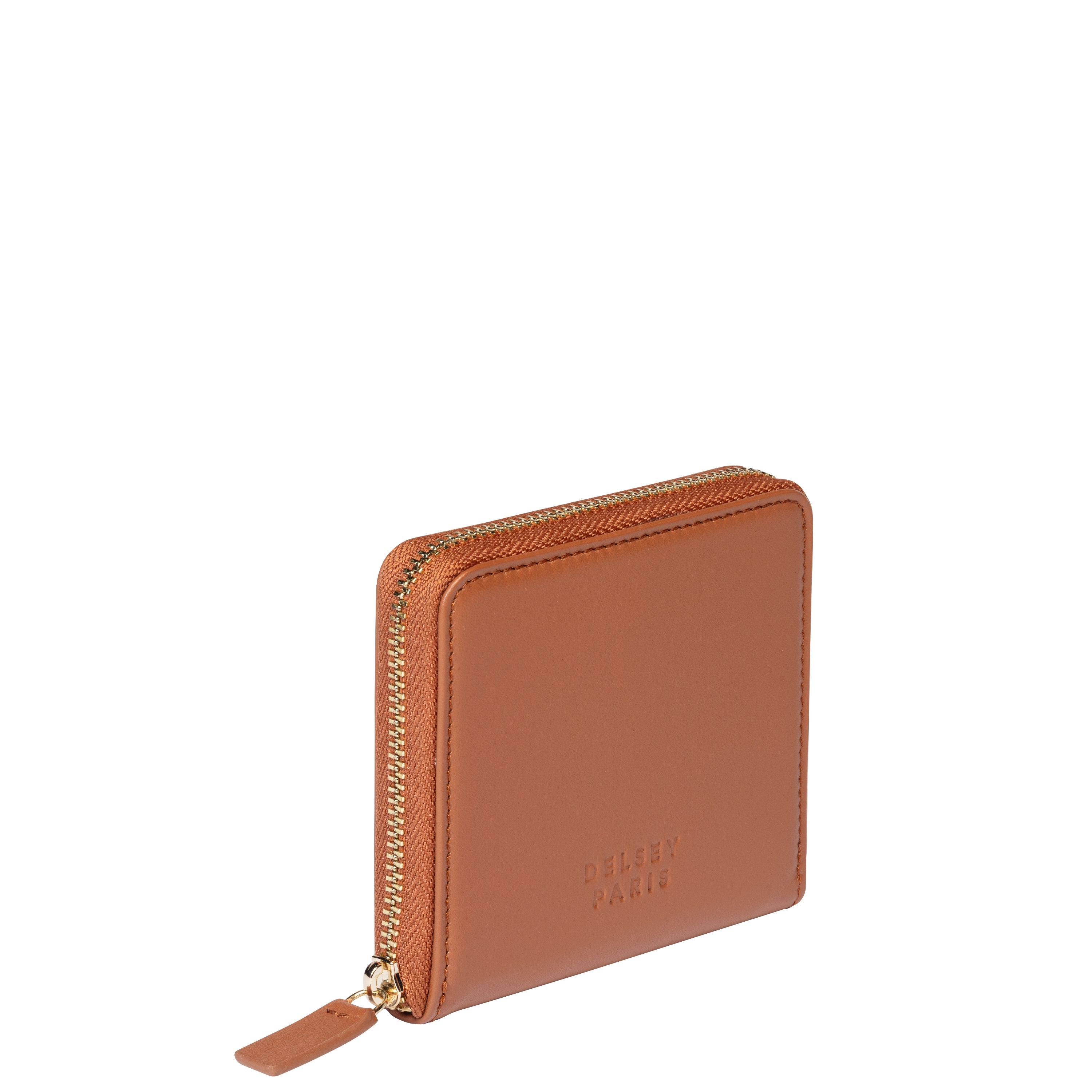 LE CUIR LISSE| Wallet COGNAC