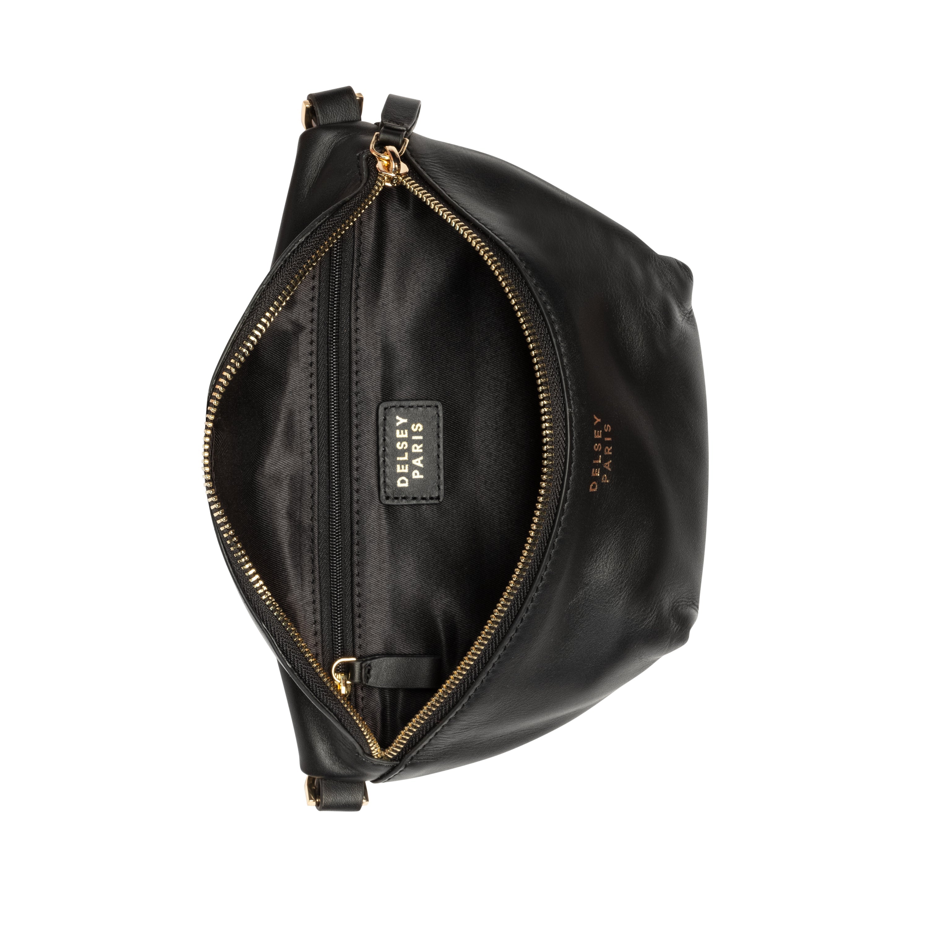 LE CUIR LISSE| Gürteltasche SCHWARZ