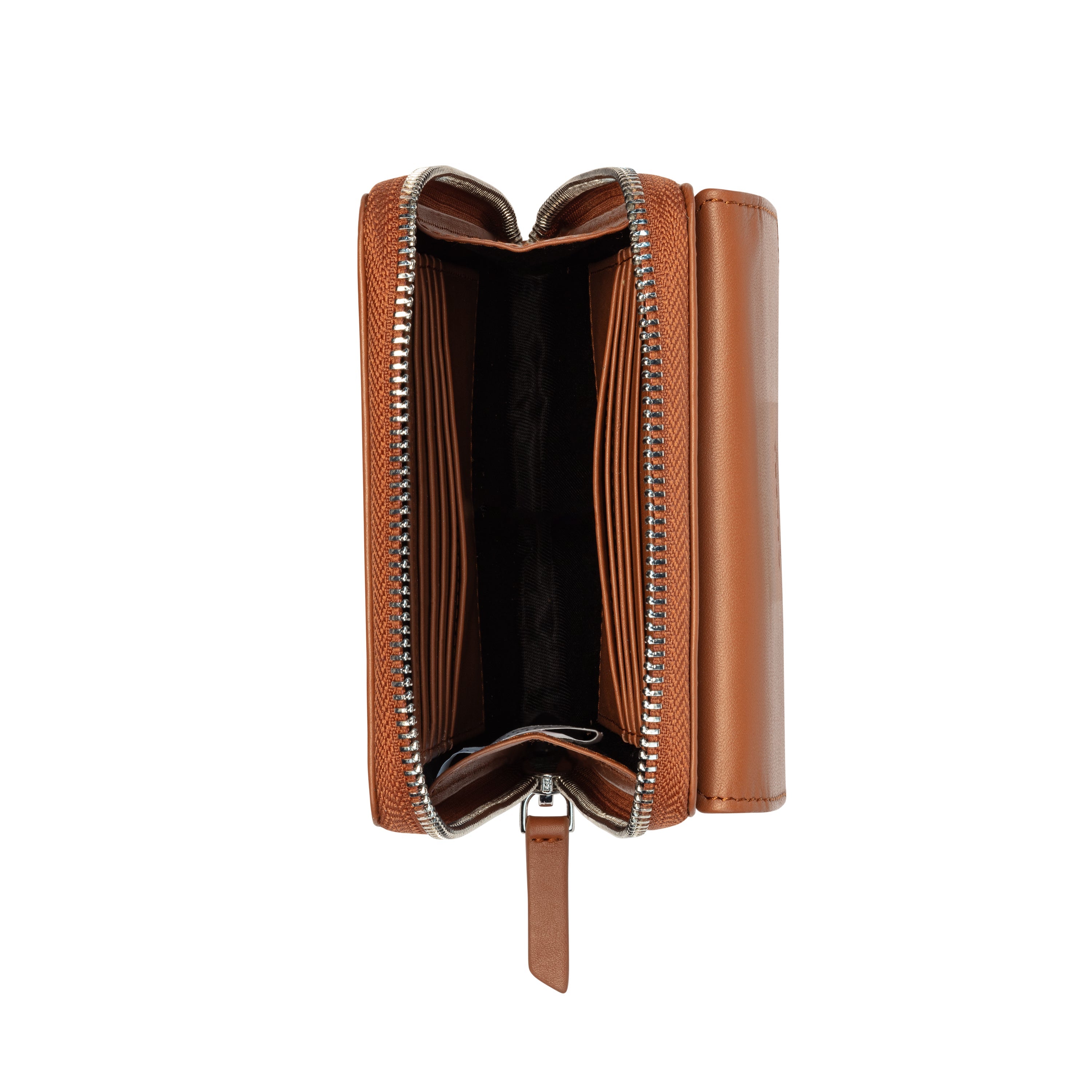LE CUIR LISSE| Portemonnee COGNAC