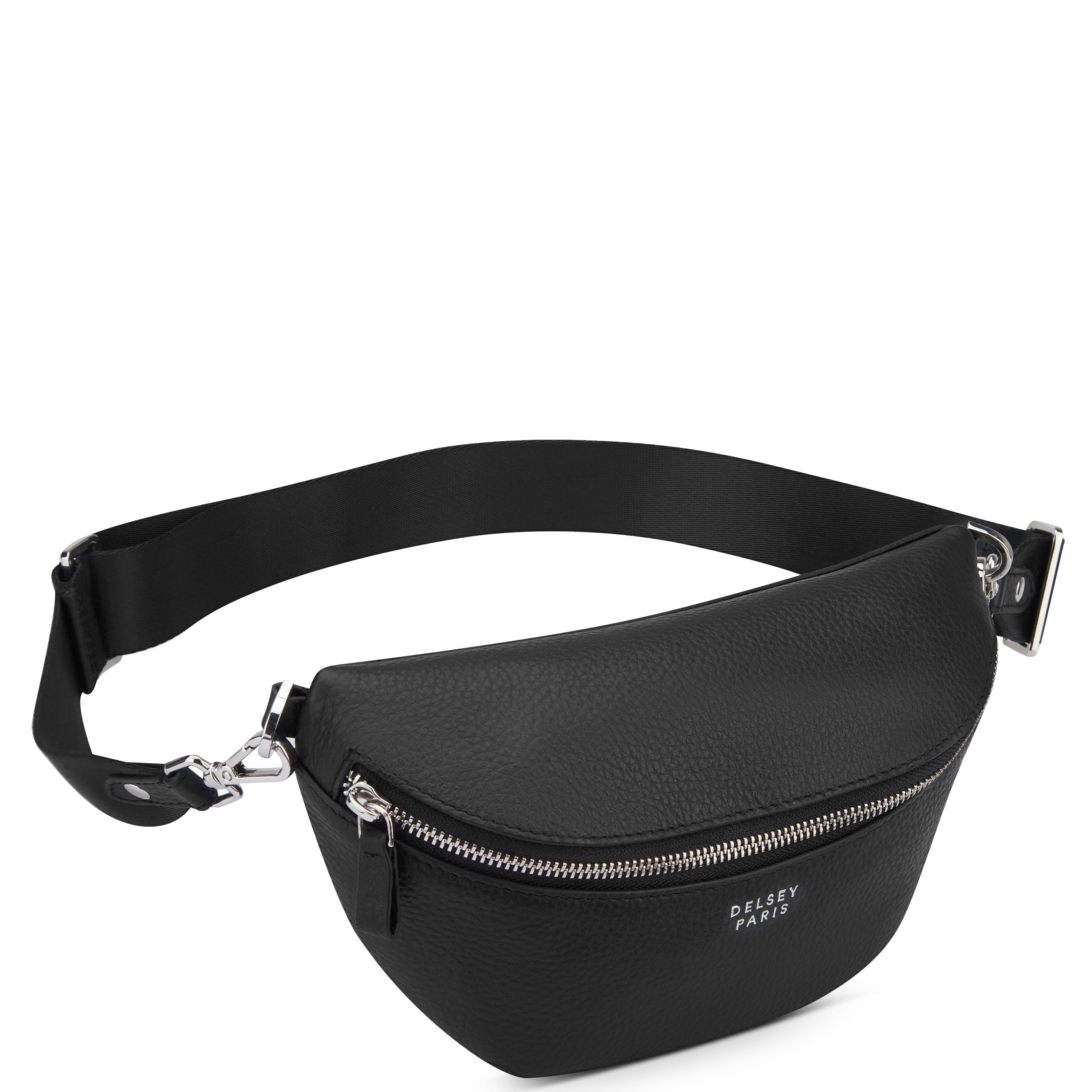 LE CUIR GRAINE| Fanny Pack BLACK
