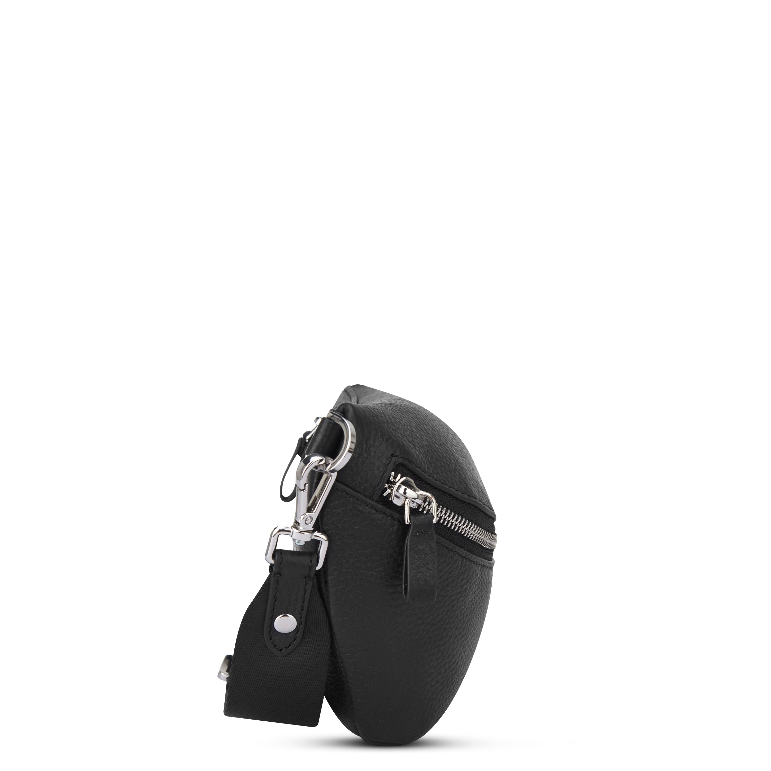 LE CUIR GRAINE| Fanny Pack BLACK