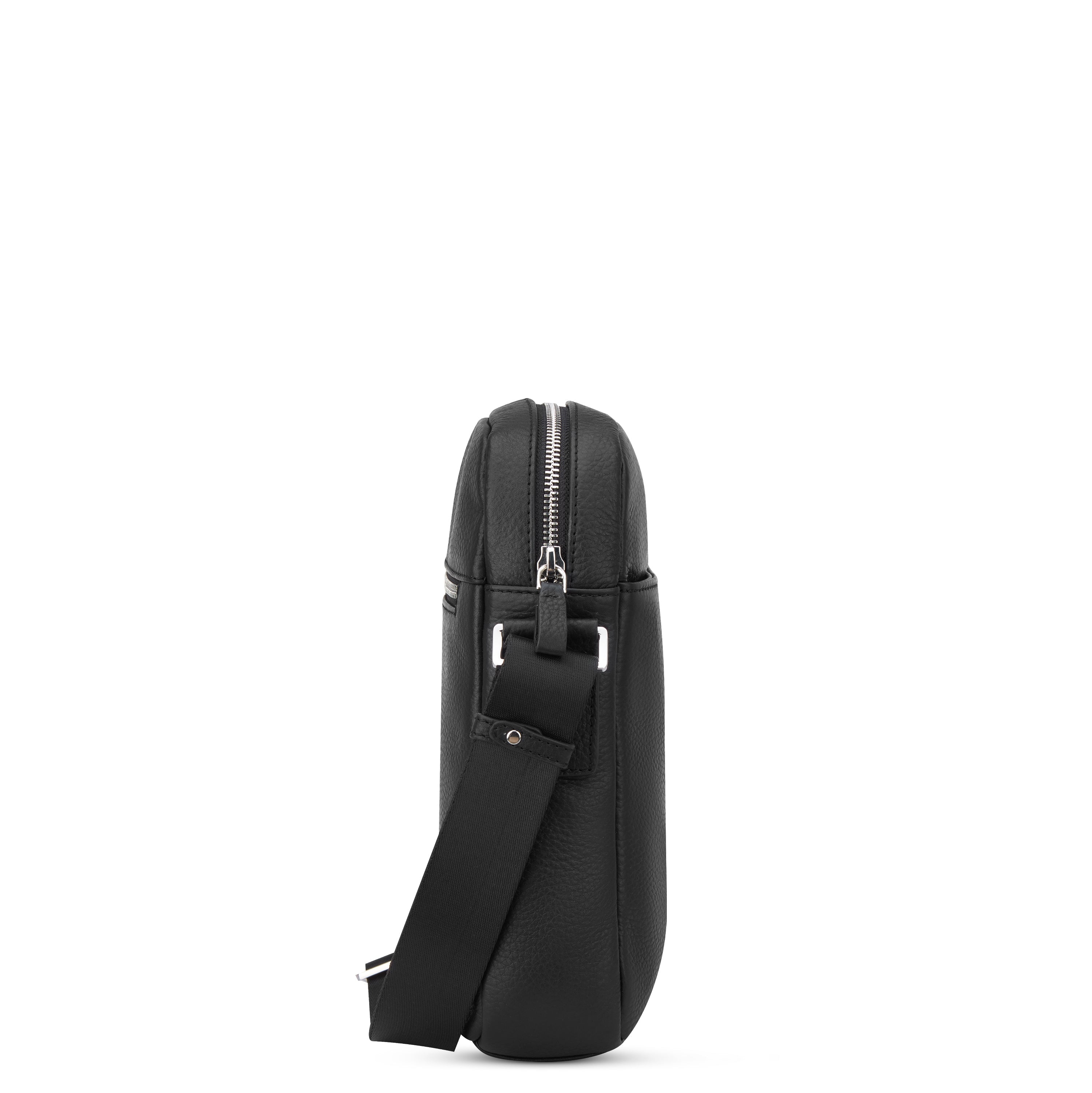 LE CUIR GRAINE| Crossbody Bag BLACK