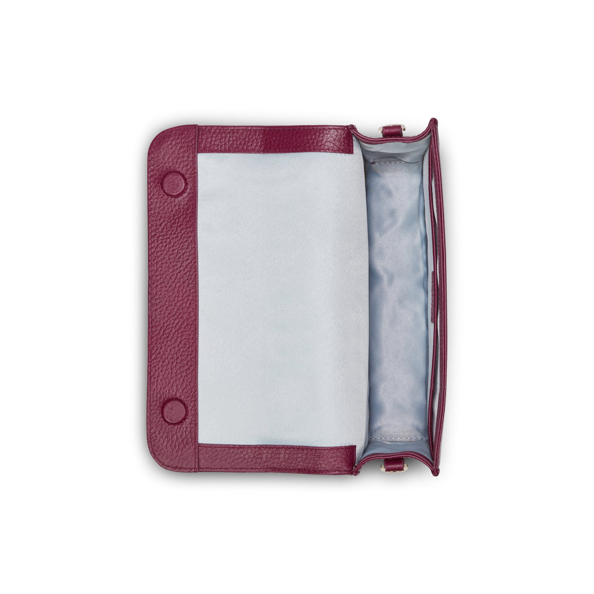 LE CUIR GRAINE | Handbag burgundy