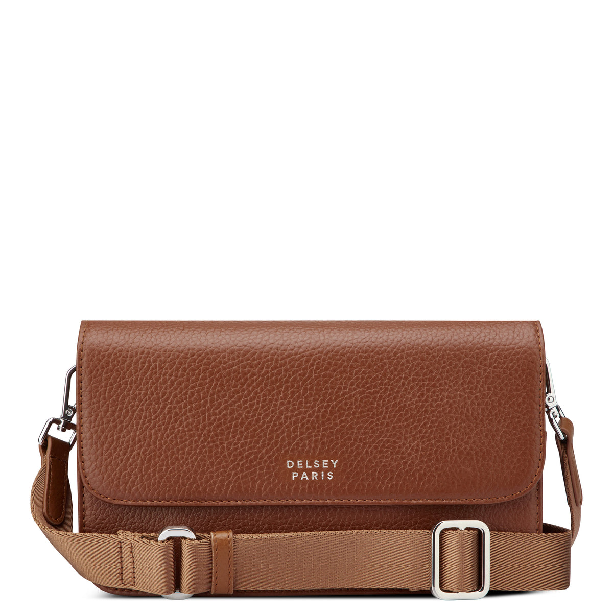LE CUIR GRAINE | Borsa a Mano cognac
