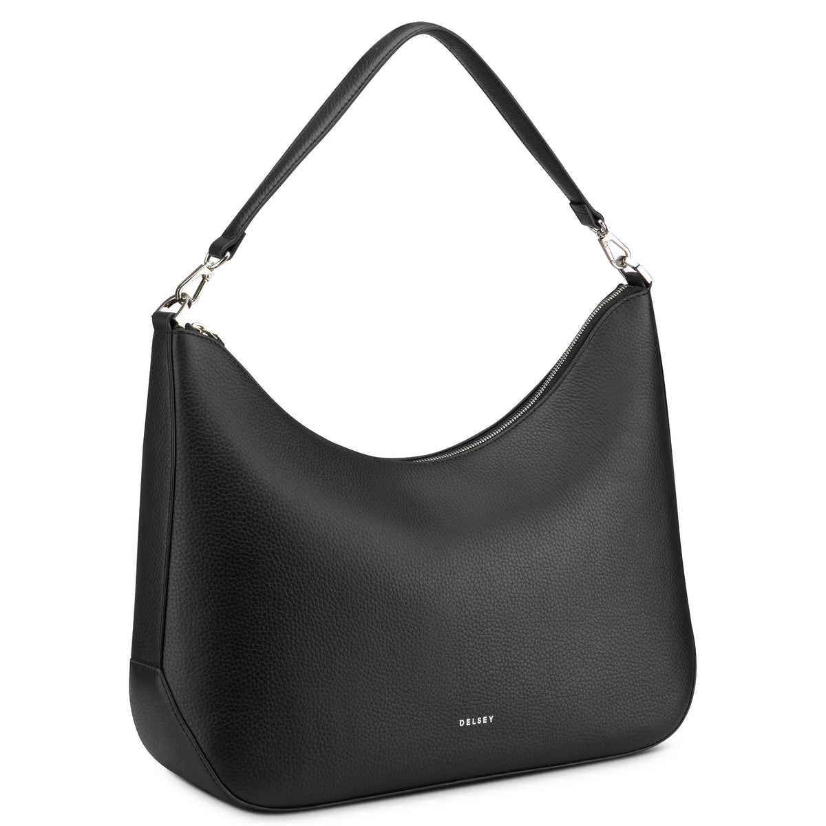 LE CUIR GRAINE | Shoulder Bag black
