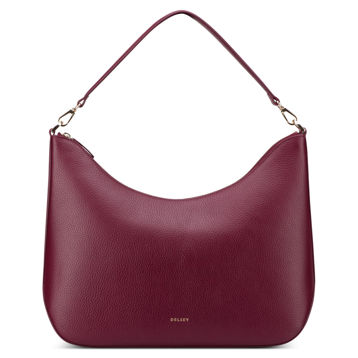 LE CUIR GRAINE | Shoulder Bag burgundy