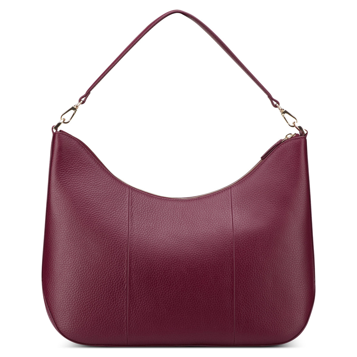 LE CUIR GRAINE | Shoulder Bag burgundy