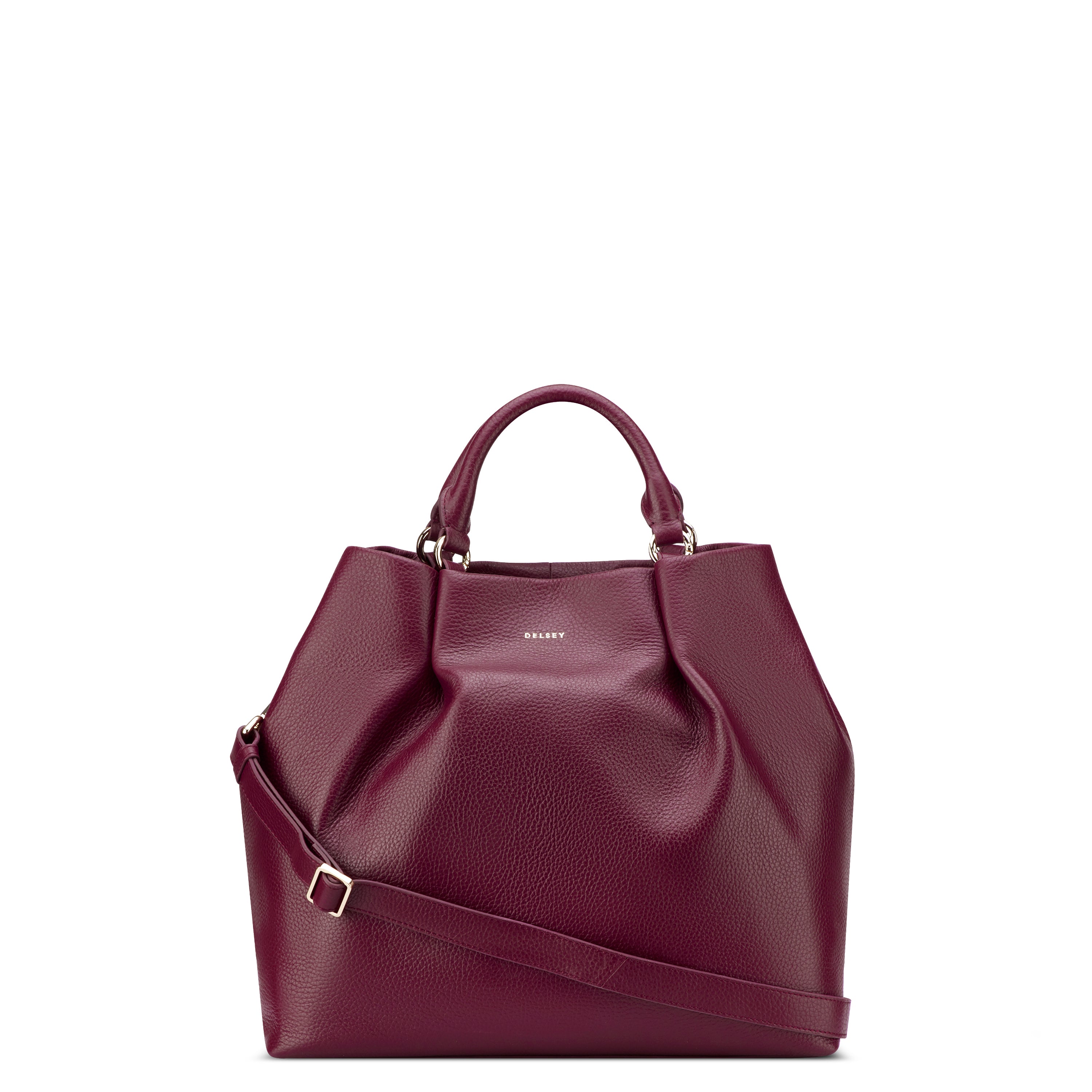 LE CUIR GRAINE| Hand Bag BURGUNDY