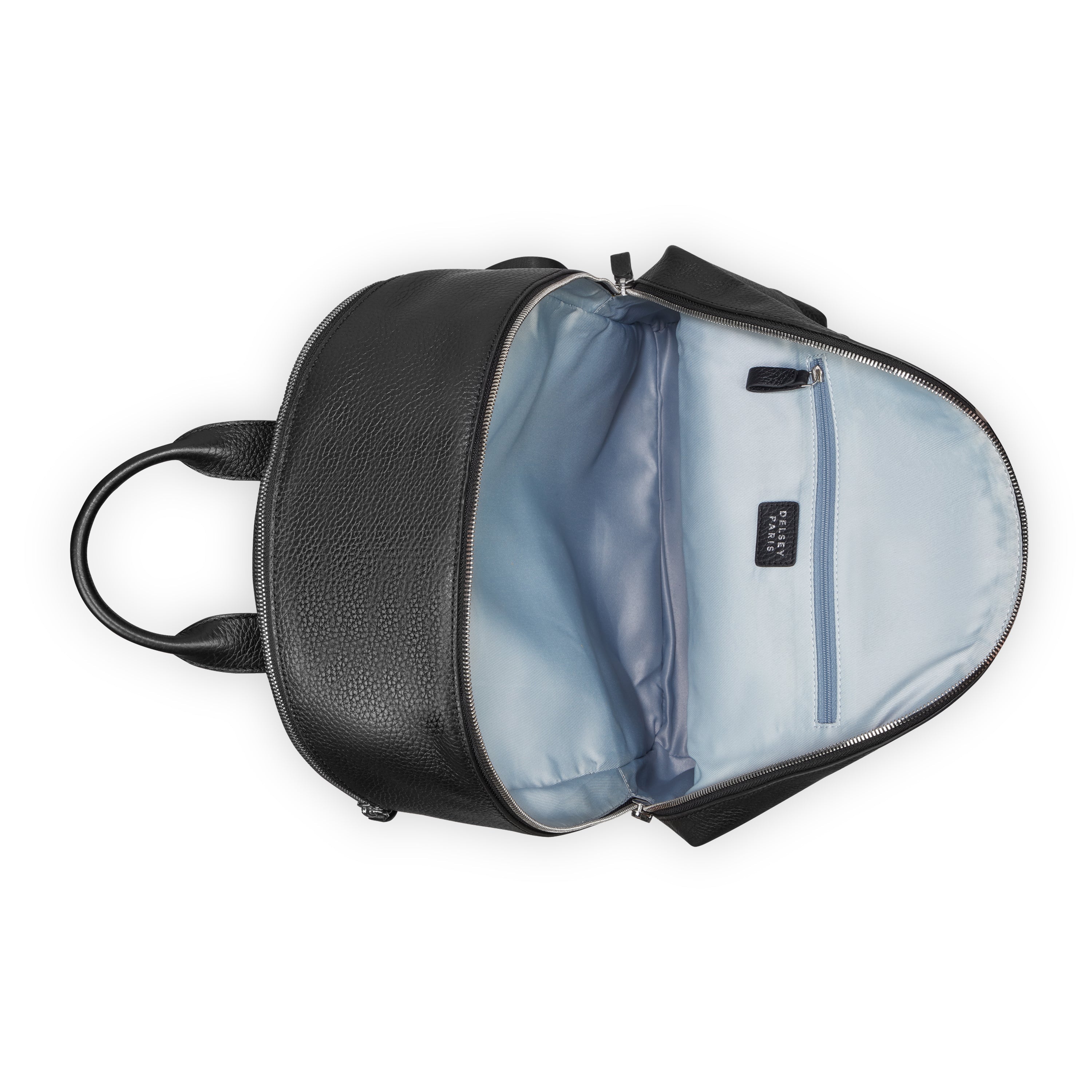 LE CUIR GRAINE| 2-Compartments Backpack 23.52L BLACK