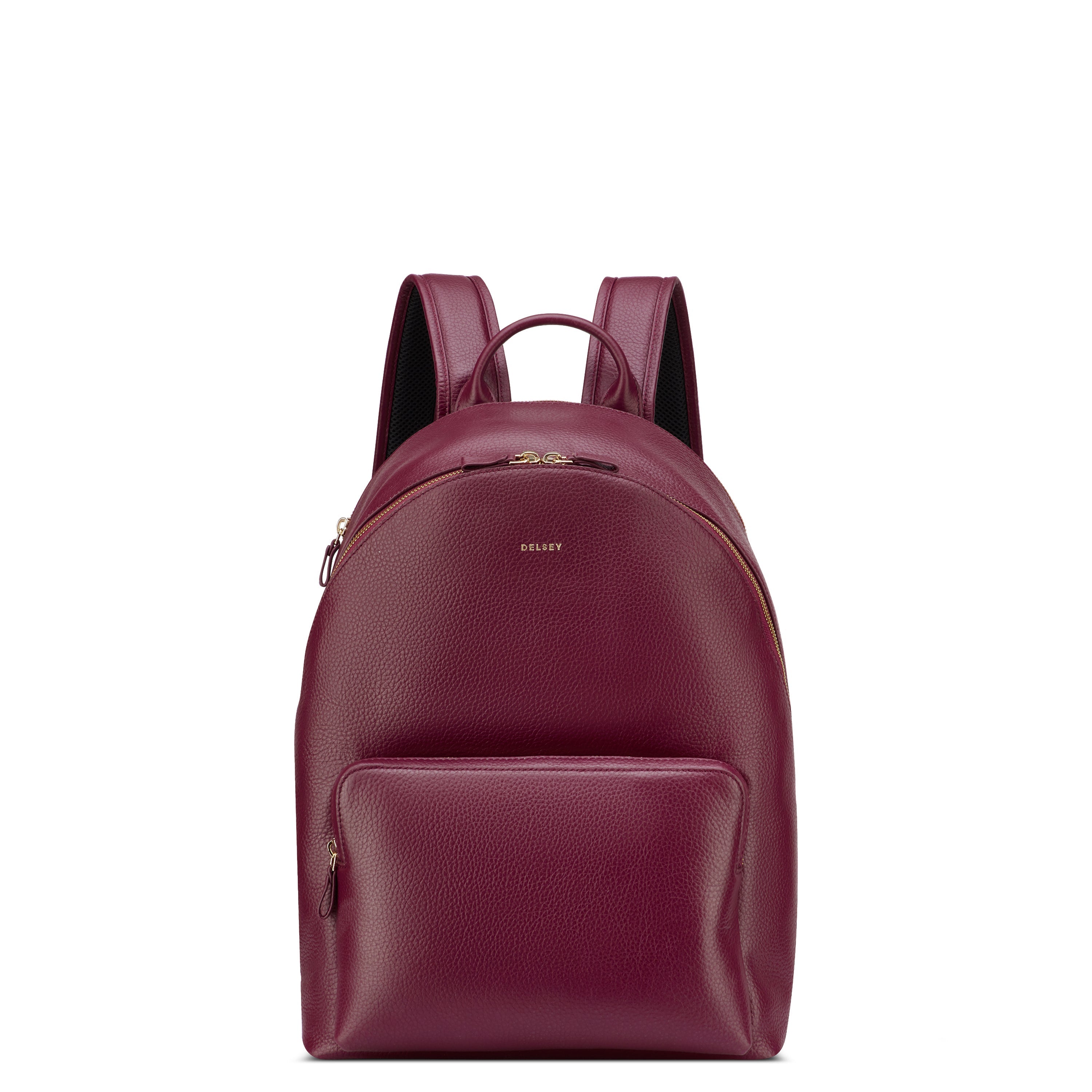 LE CUIR GRAINE| 2-Compartments Backpack 23.52L BURGUNDY