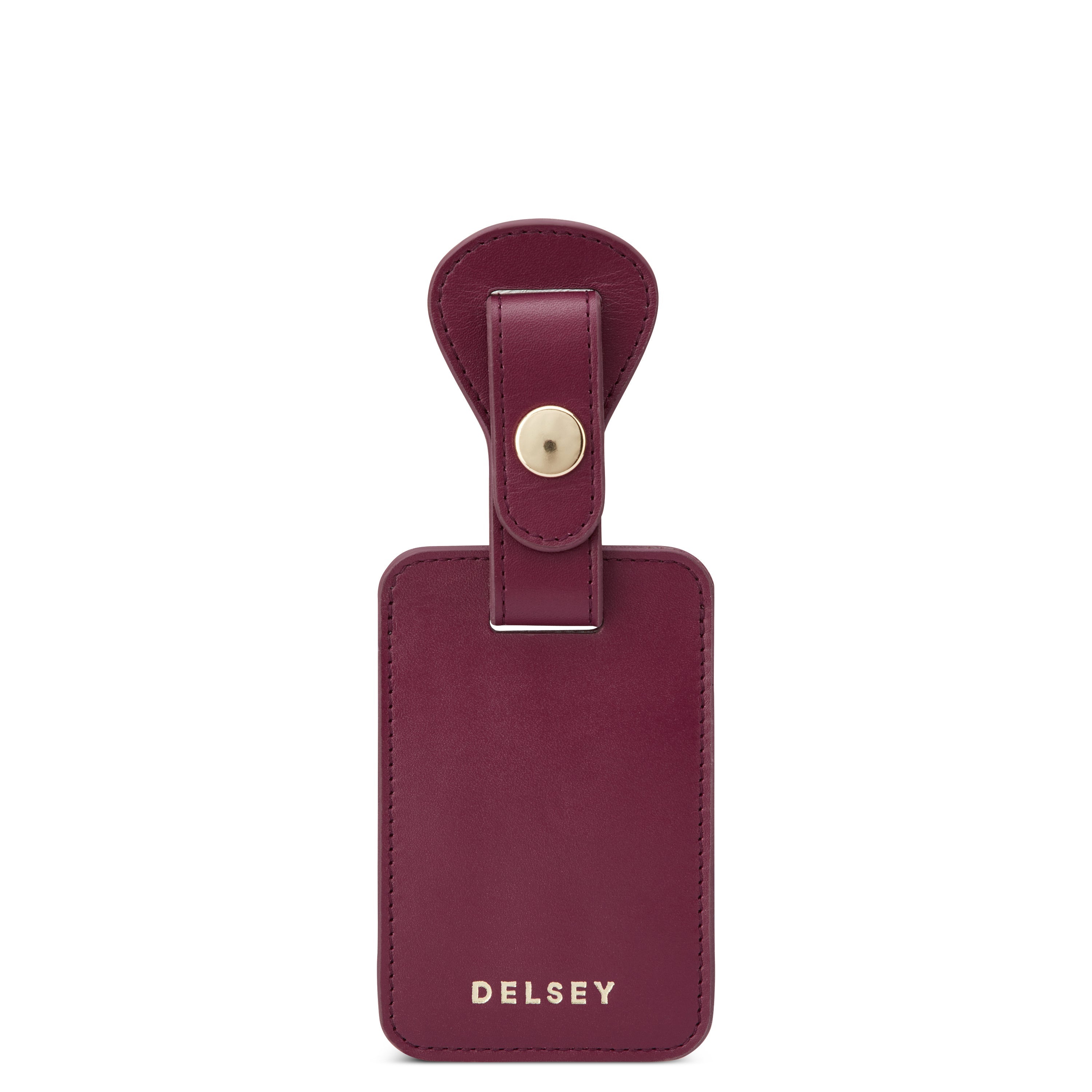 Cartier ラゲージタグ ボルドー レザー LE CUIR LISSE| Luggage Tag BURGUNDY