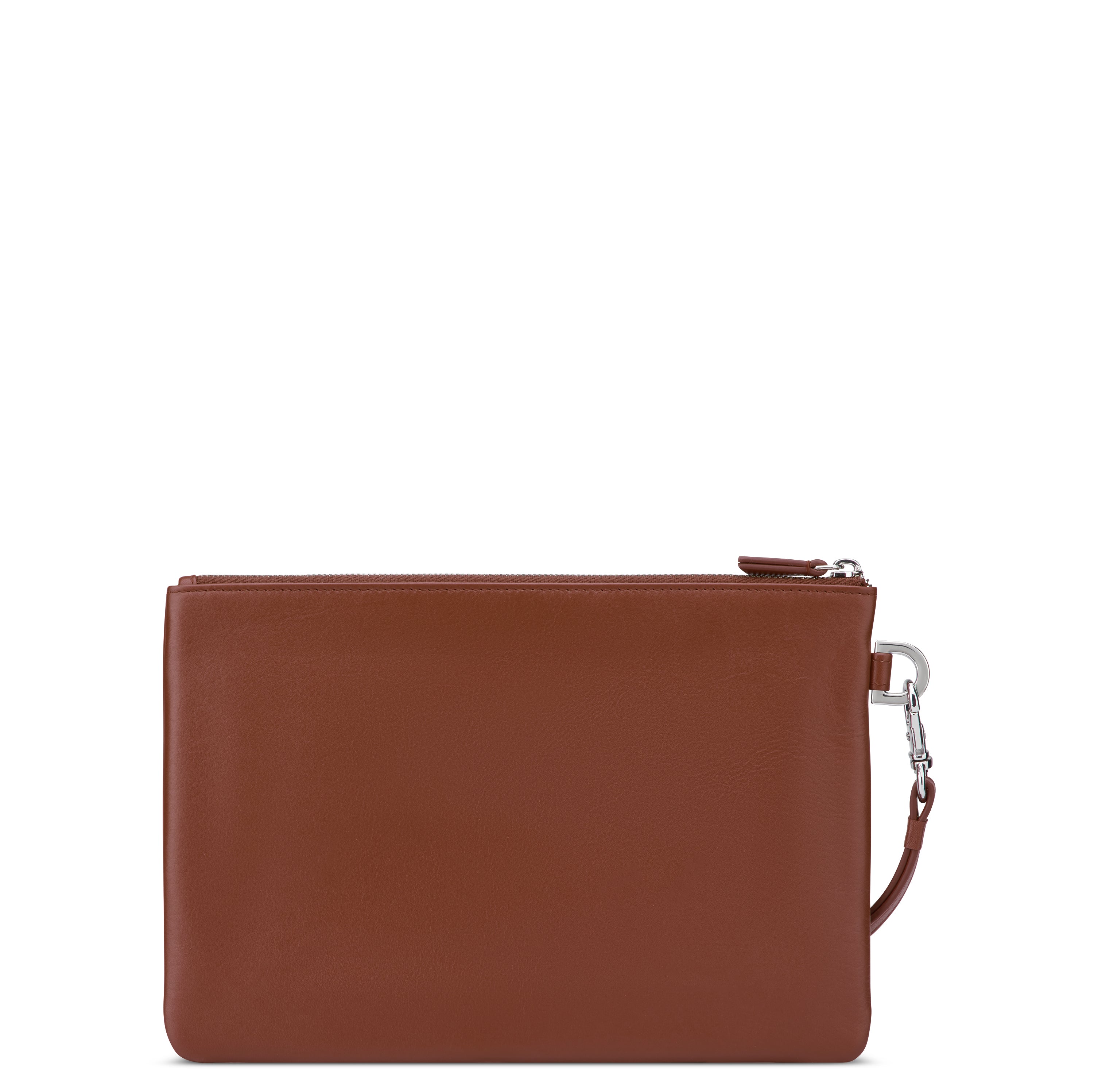 LE CUIR LISSE| Pochette COGNAC