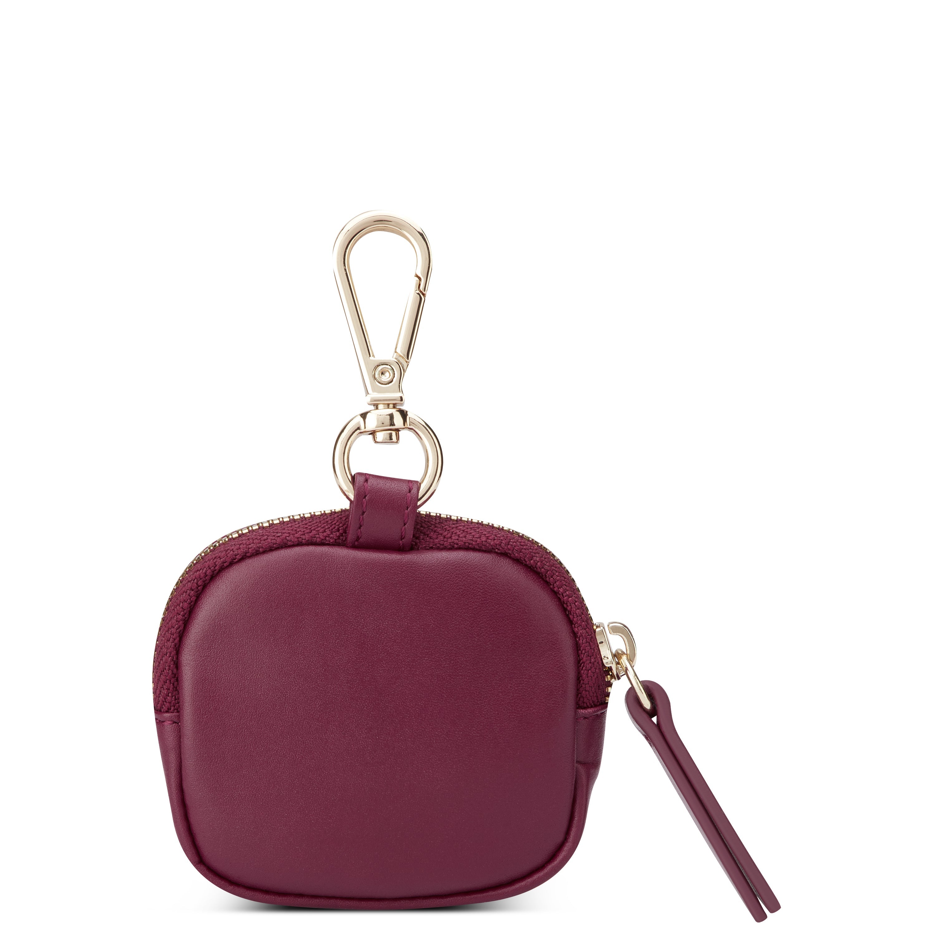 LE CUIR LISSE| Earphone Case BURGUNDERROT