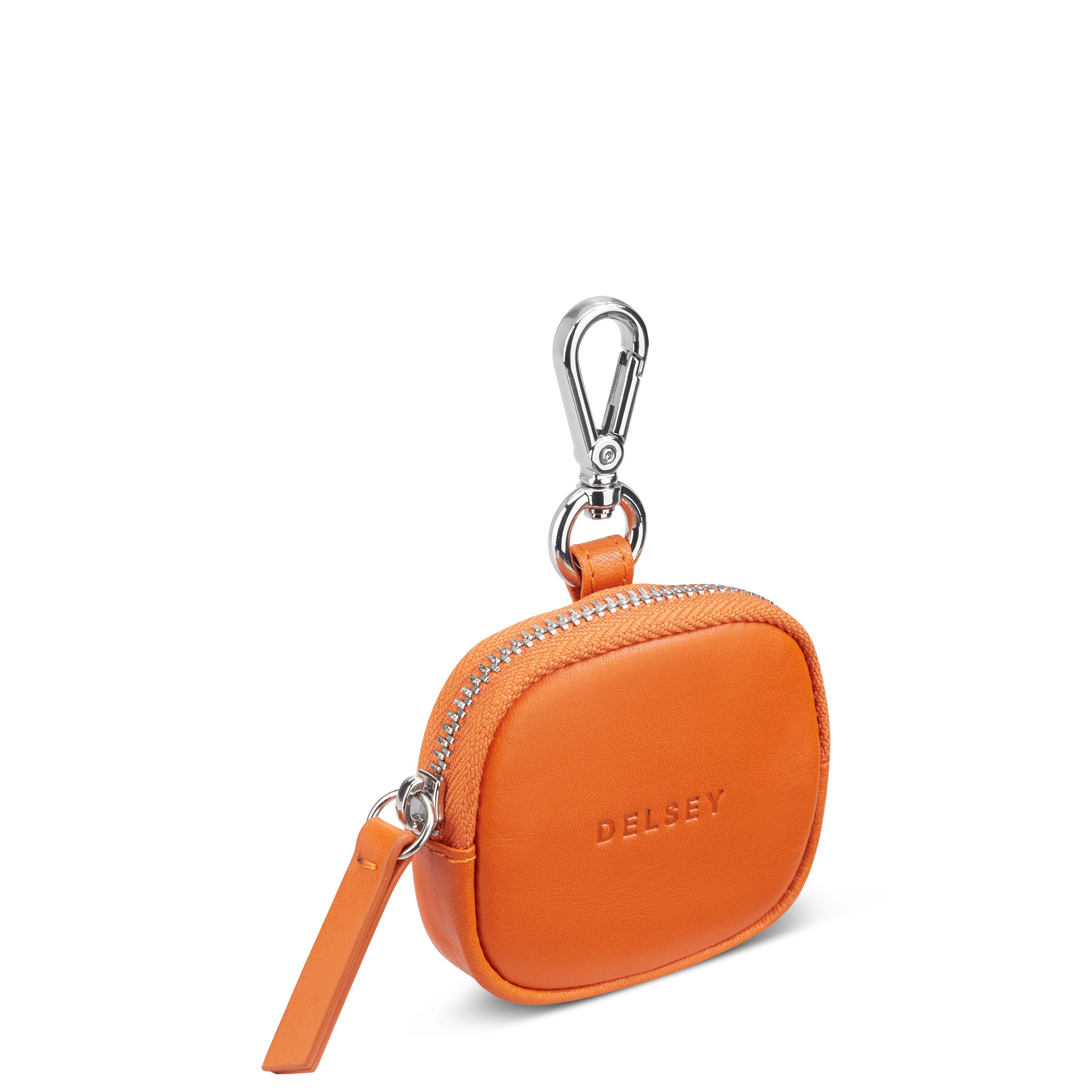 LE CUIR LISSE| Earphone Case ORANGE