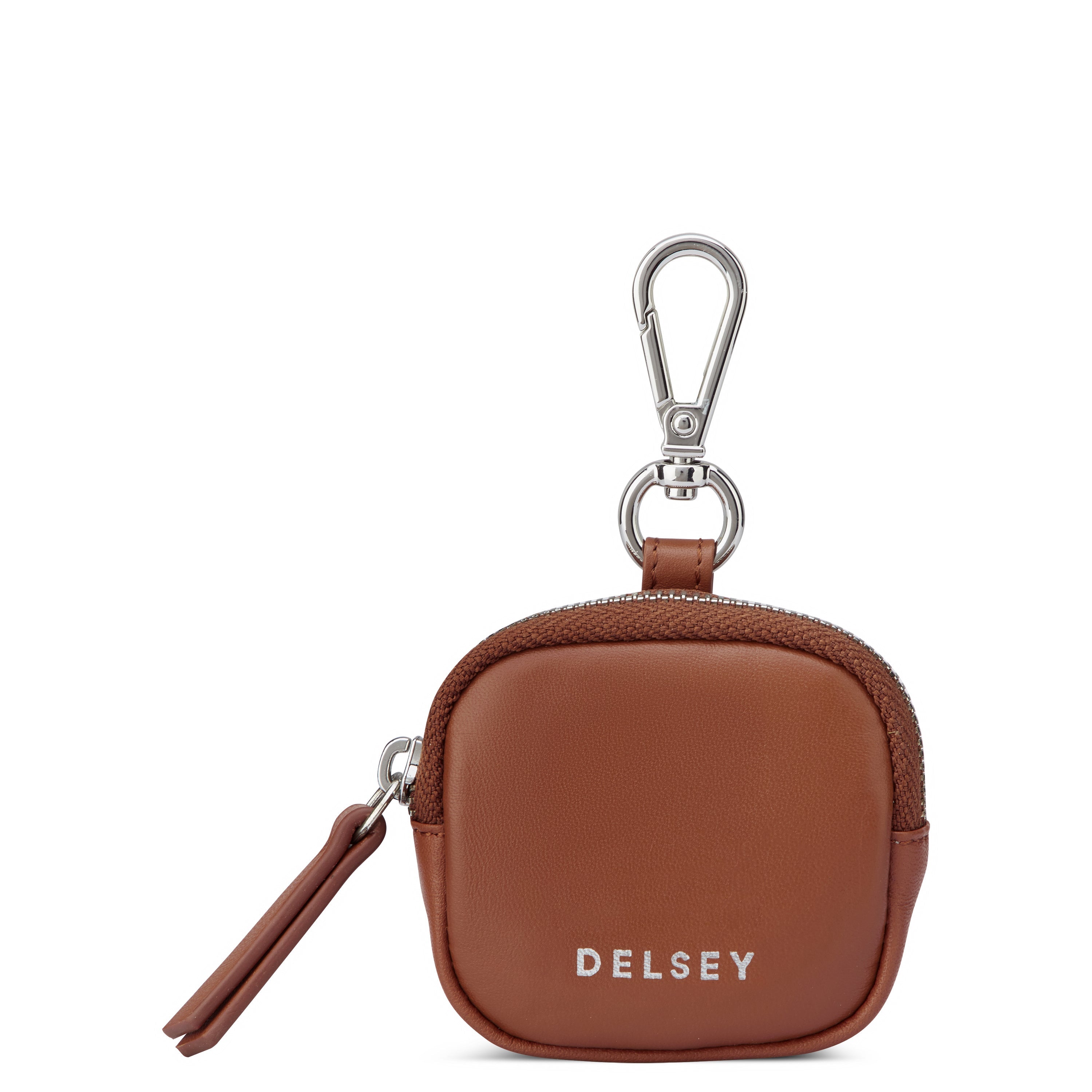 LE CUIR LISSE| Earphone Case COGNAC