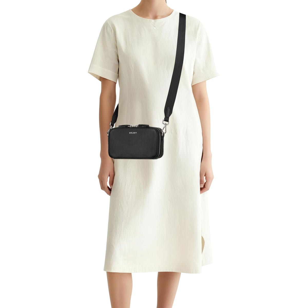 LE CUIR LISSE | Crossbody Bag black