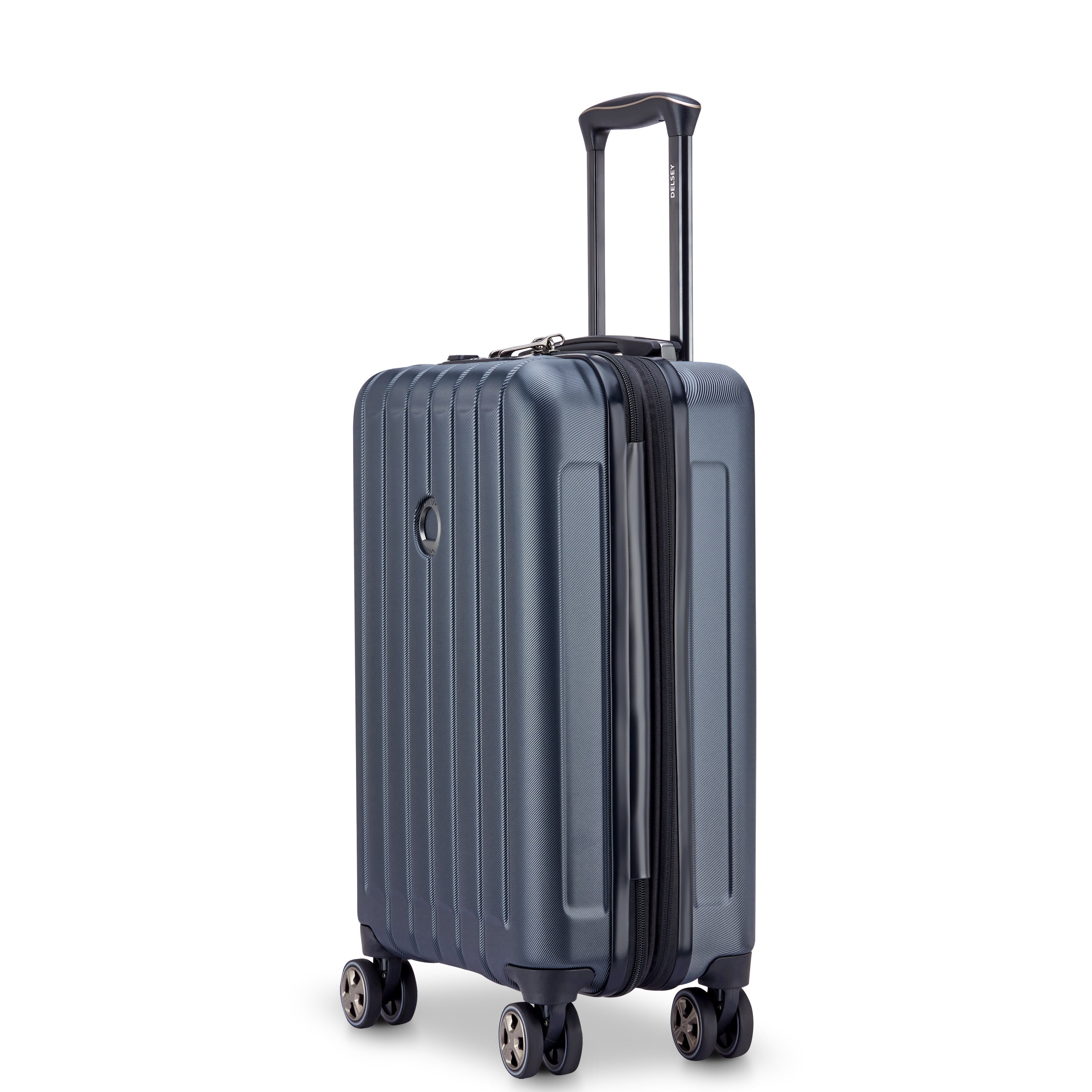 LONGITUDE| Valise Soute Extensible 55 CM ANTHRACITE