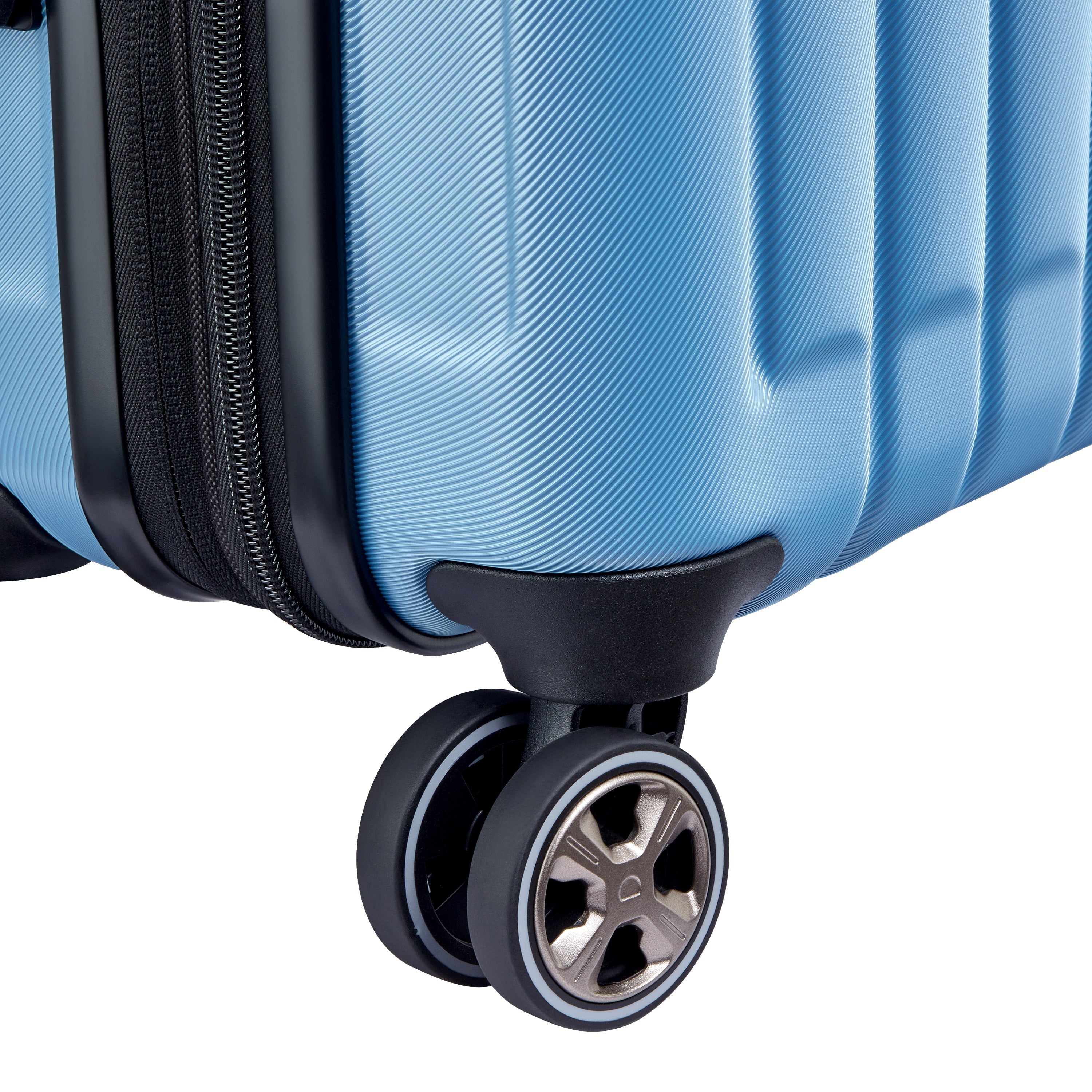 LONGITUDE| Valise Soute Extensible 55 CM BLEU