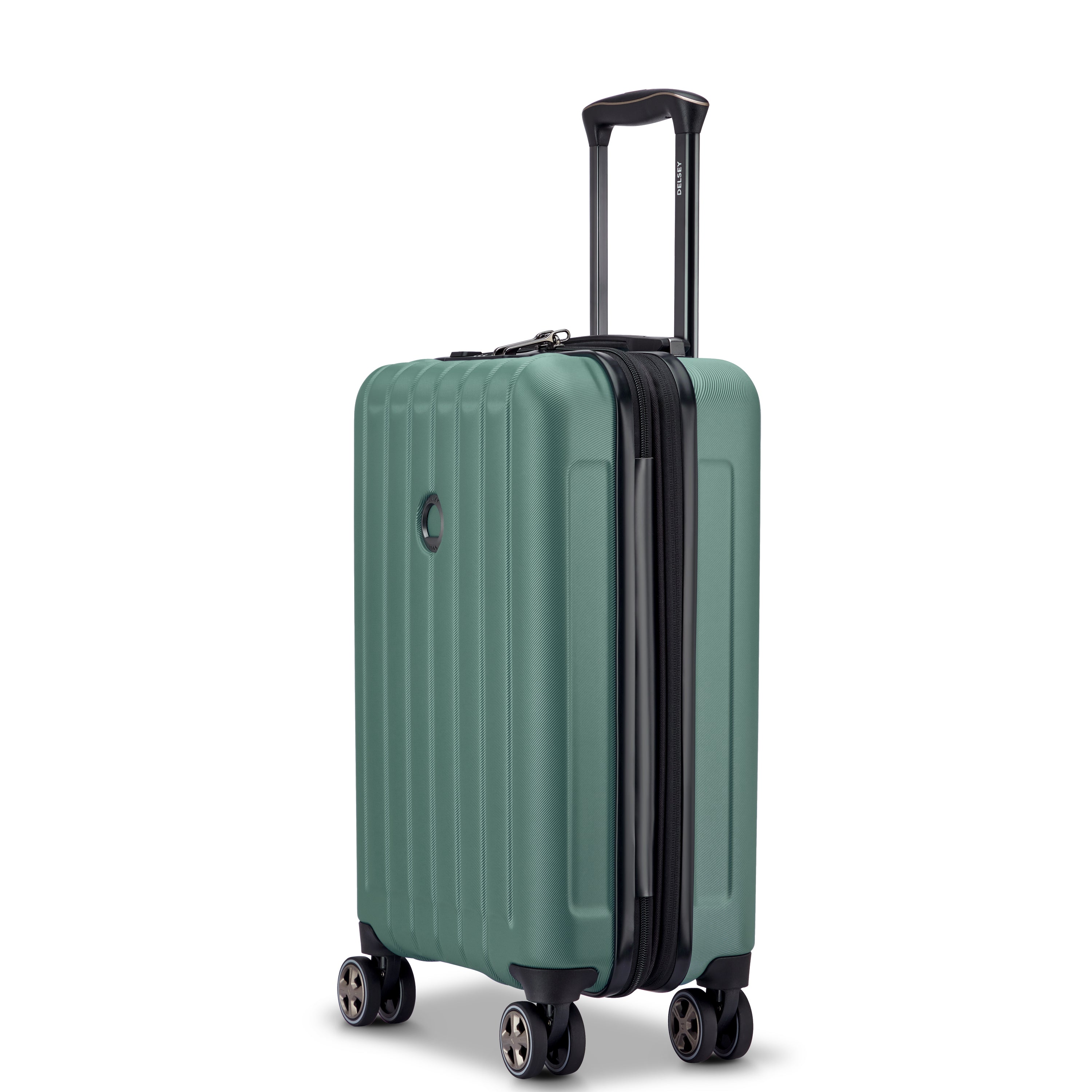 LONGITUDE| Valigia Cabina Espandibile 55 CM VERDE