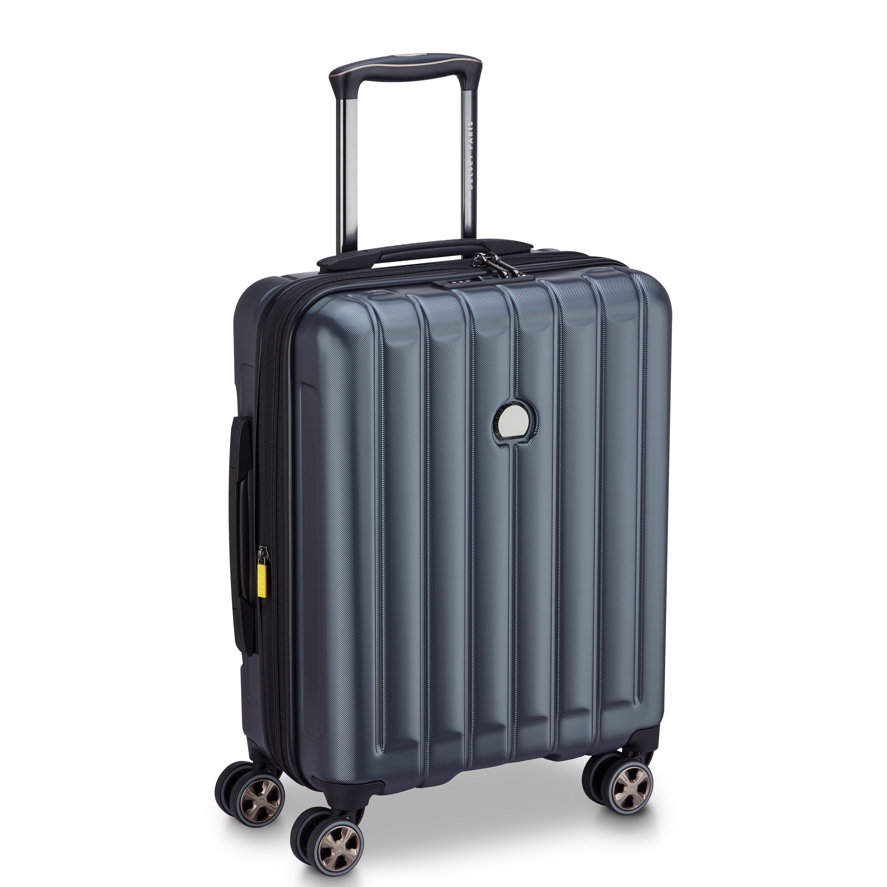 LONGITUDE| Koffer Kabine Slim Erweiterbar 55 CM ANTHRAZIT
