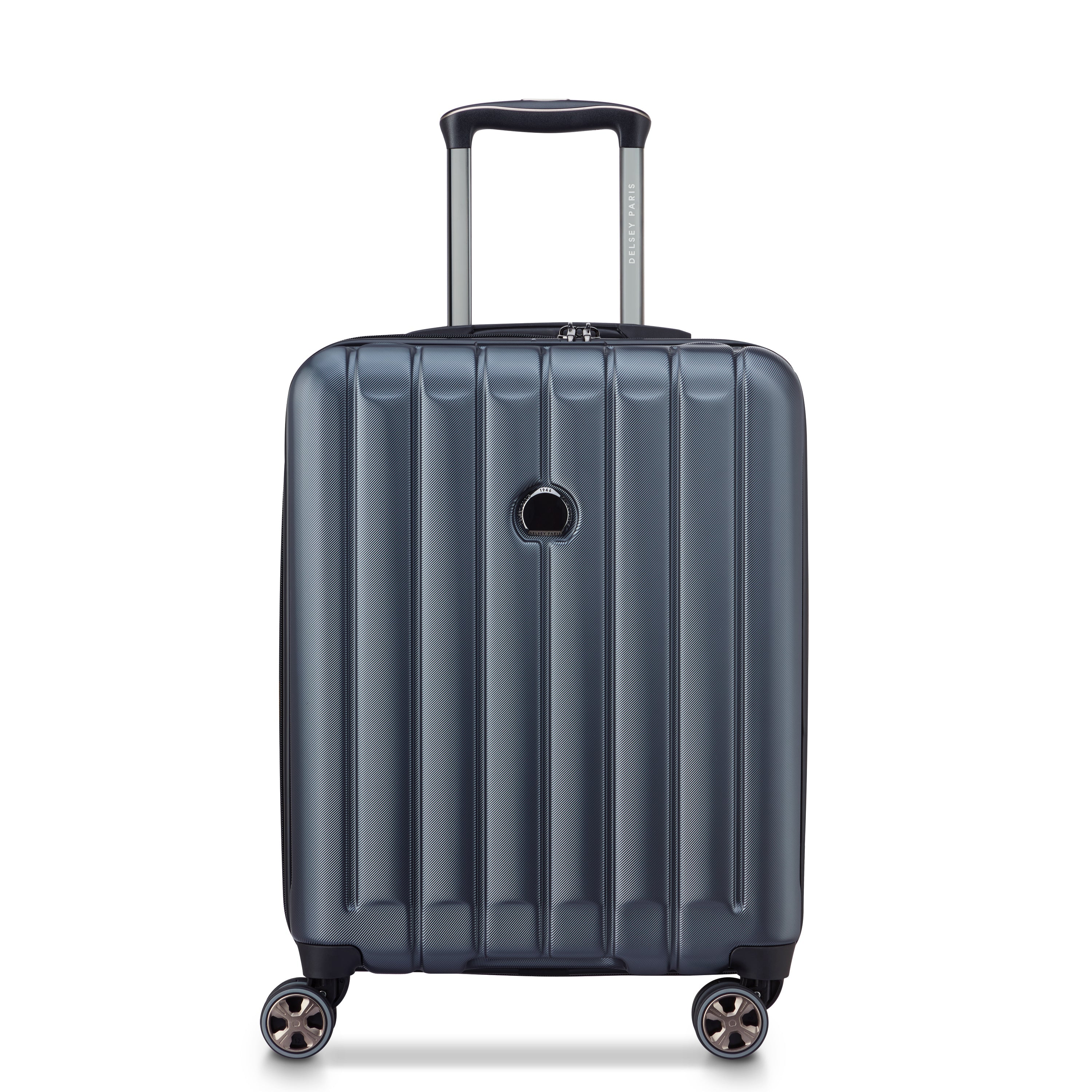 LONGITUDE| Koffer Kabine Slim Erweiterbar 55 CM ANTHRAZIT