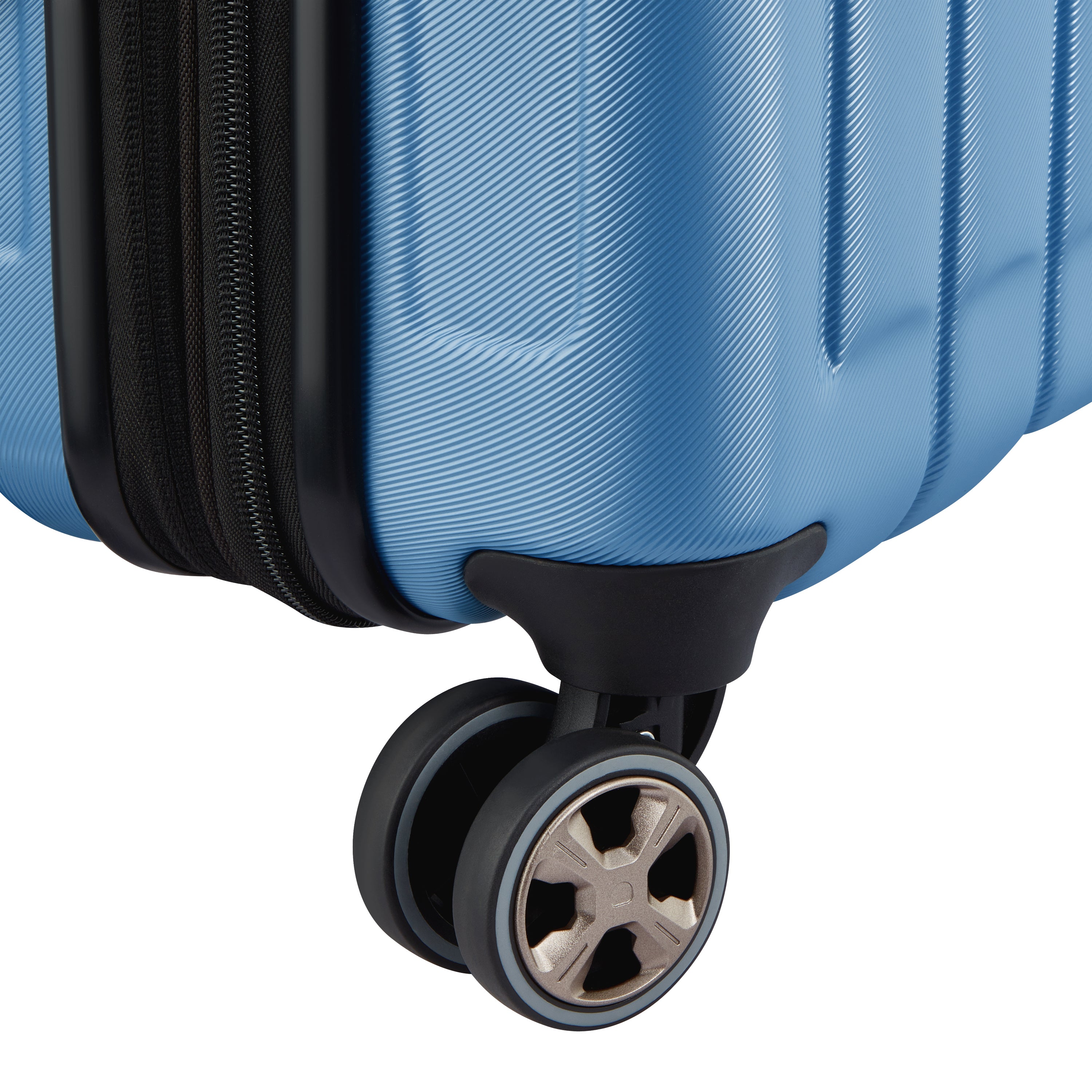 LONGITUDE| Suitcase Cabin slim Expandable 55 CM BLUE