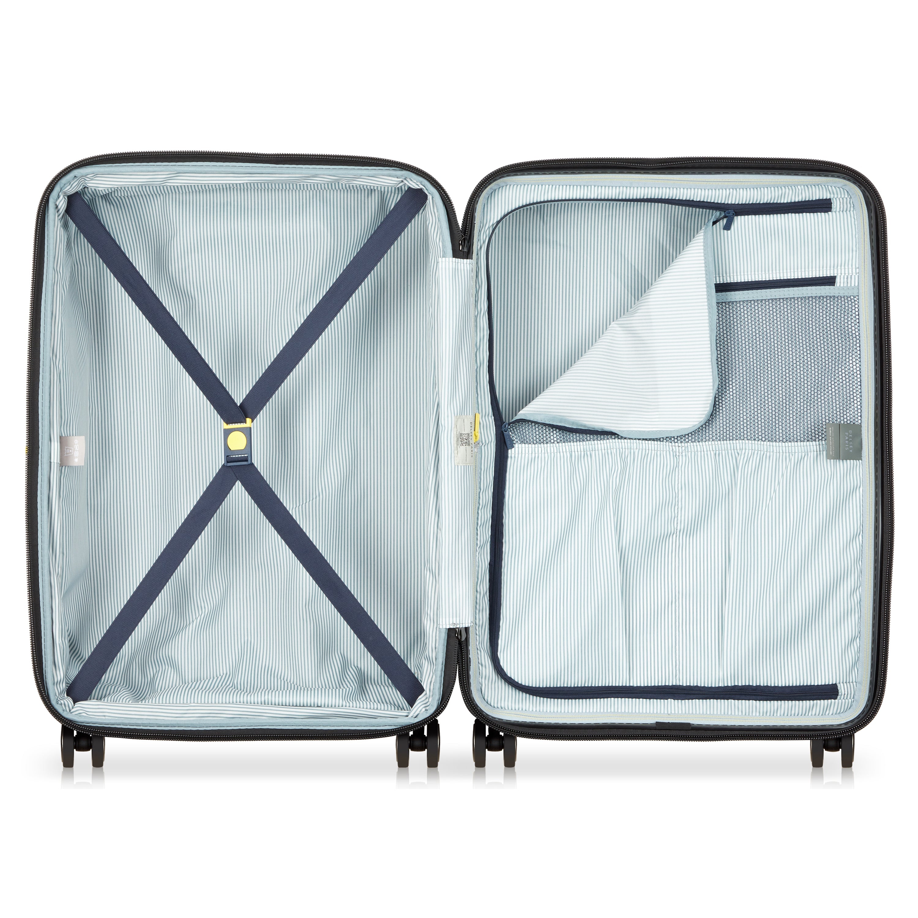 LONGITUDE| Suitcase Check-In Expandable 69 CM BLUE