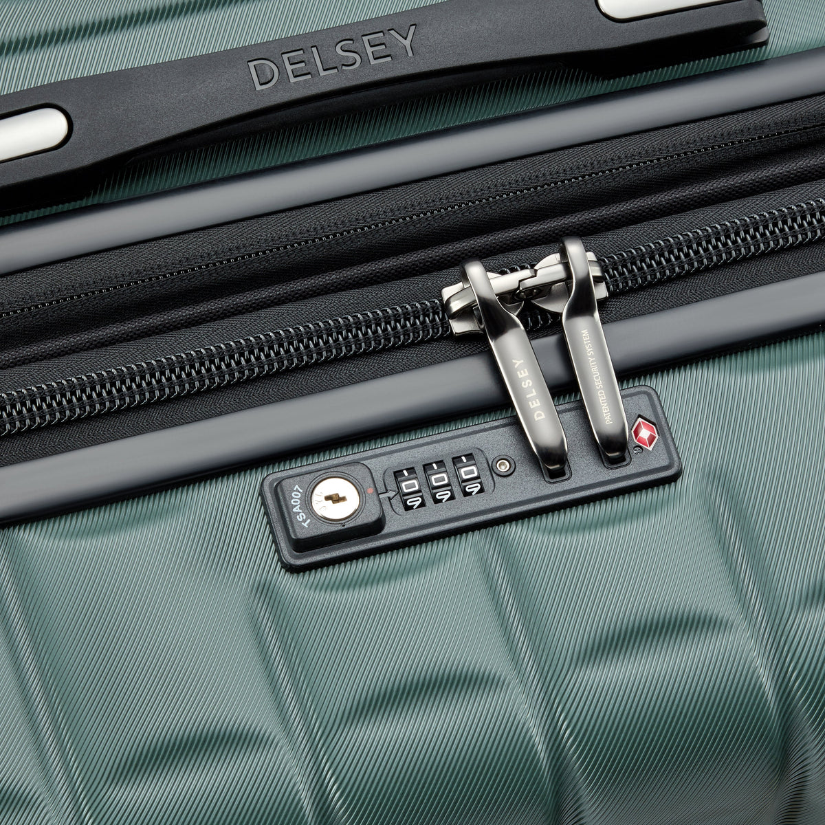 LONGITUDE | Valise Soute Medium Extensible 69 CM VERT