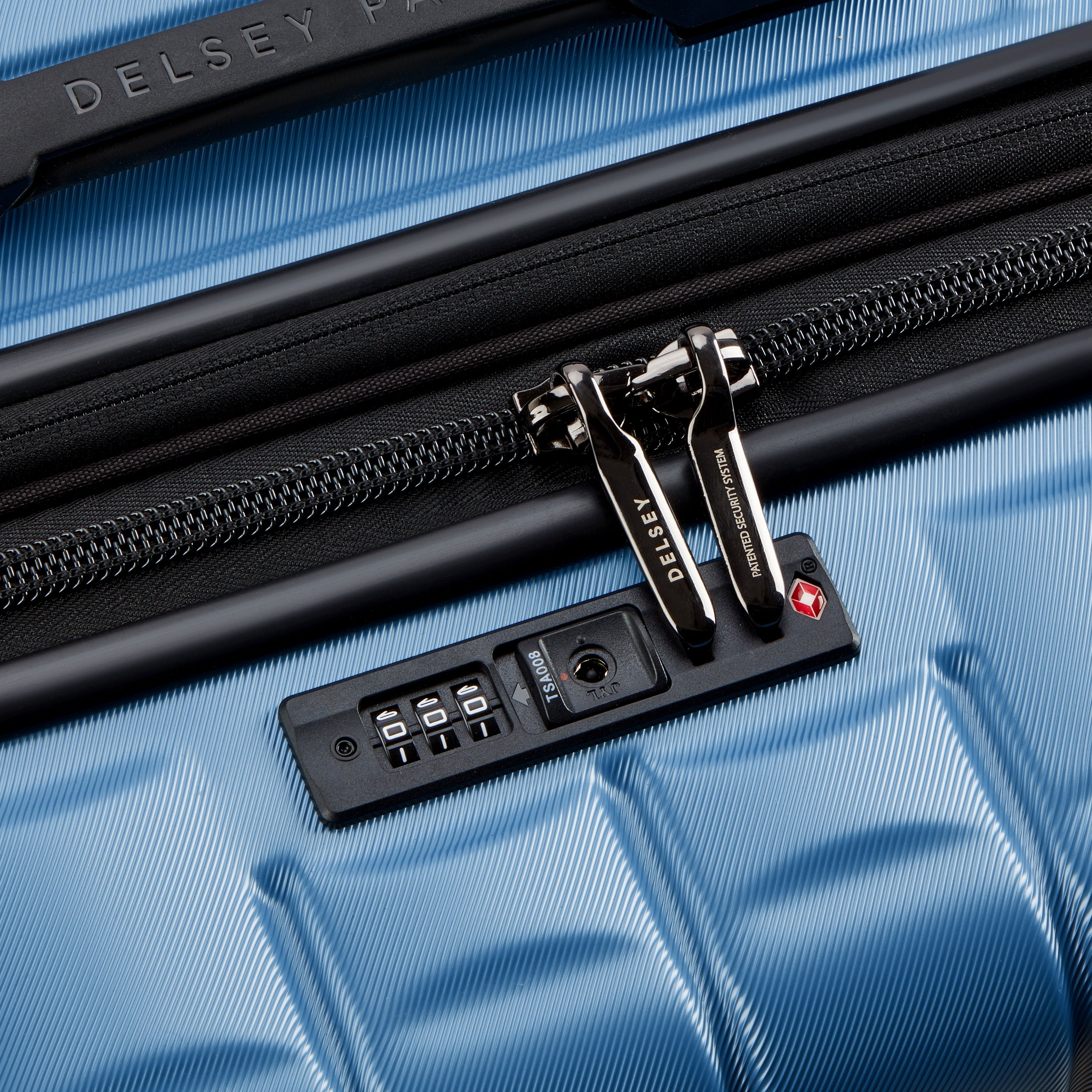 LONGITUDE| Koffer Check-In erweiterbar 76 CM BLAU