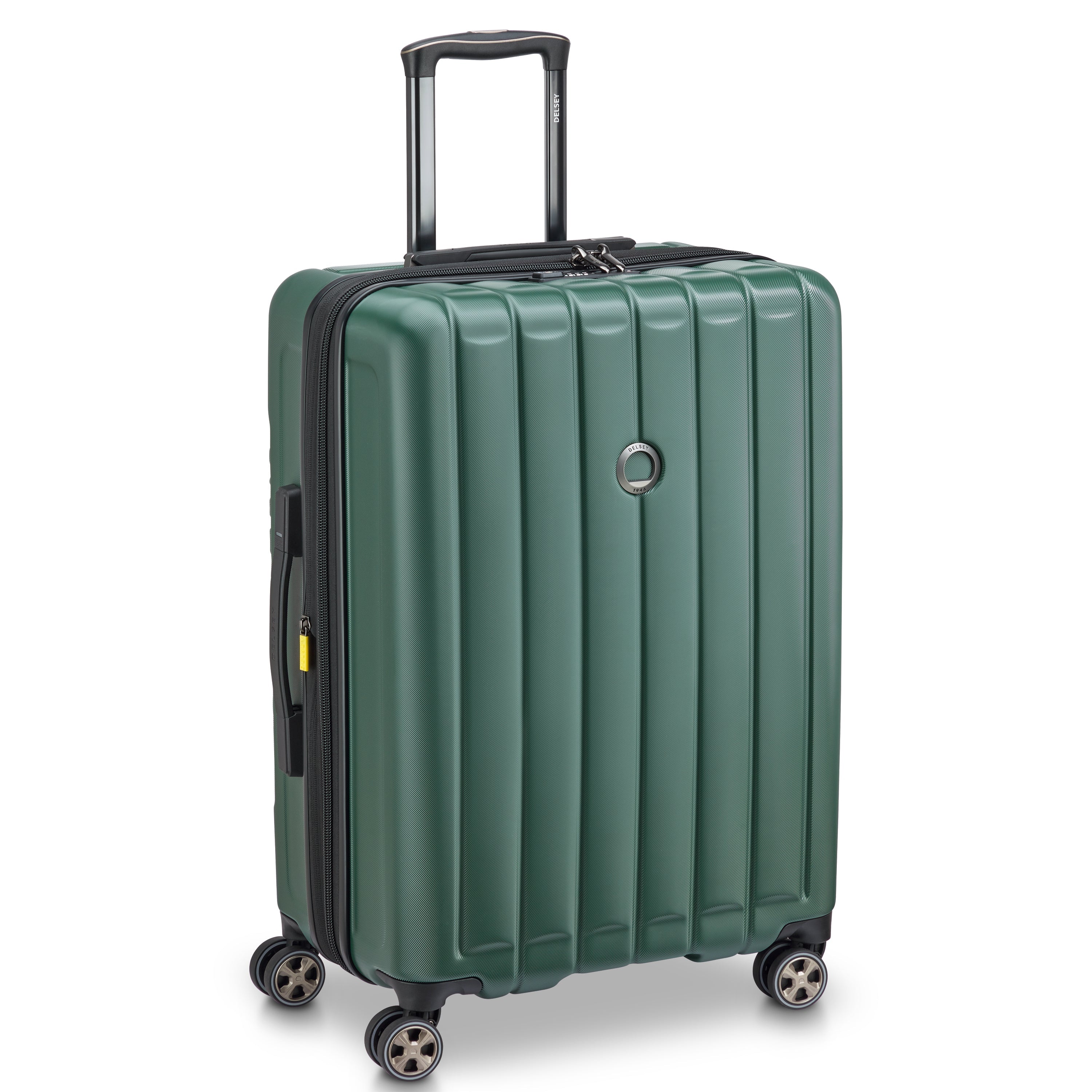 LONGITUDE| Valise Soute Large Extensible 76 CM VERT