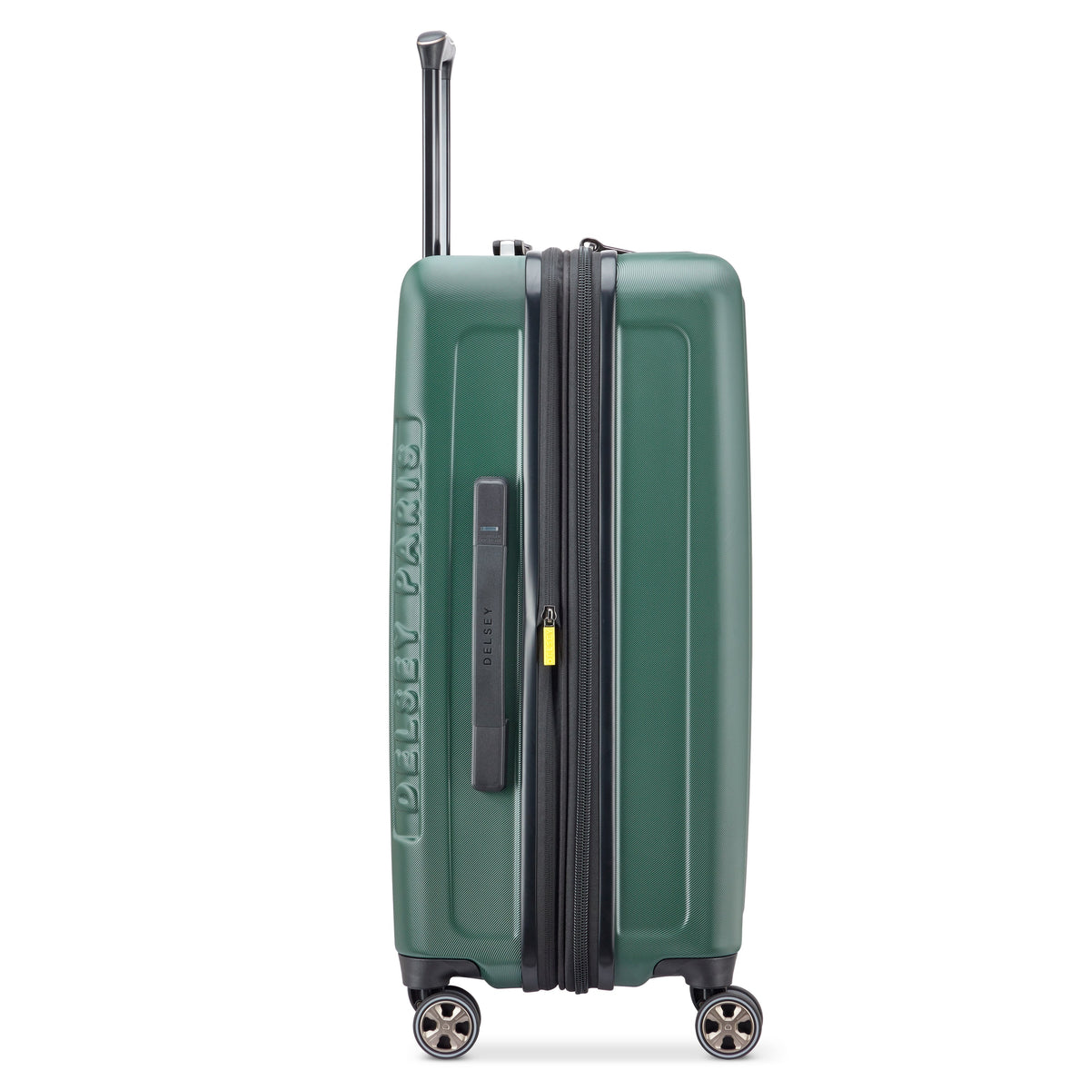 LONGITUDE | Expandable Large Check-In Suitcase 76 CM green