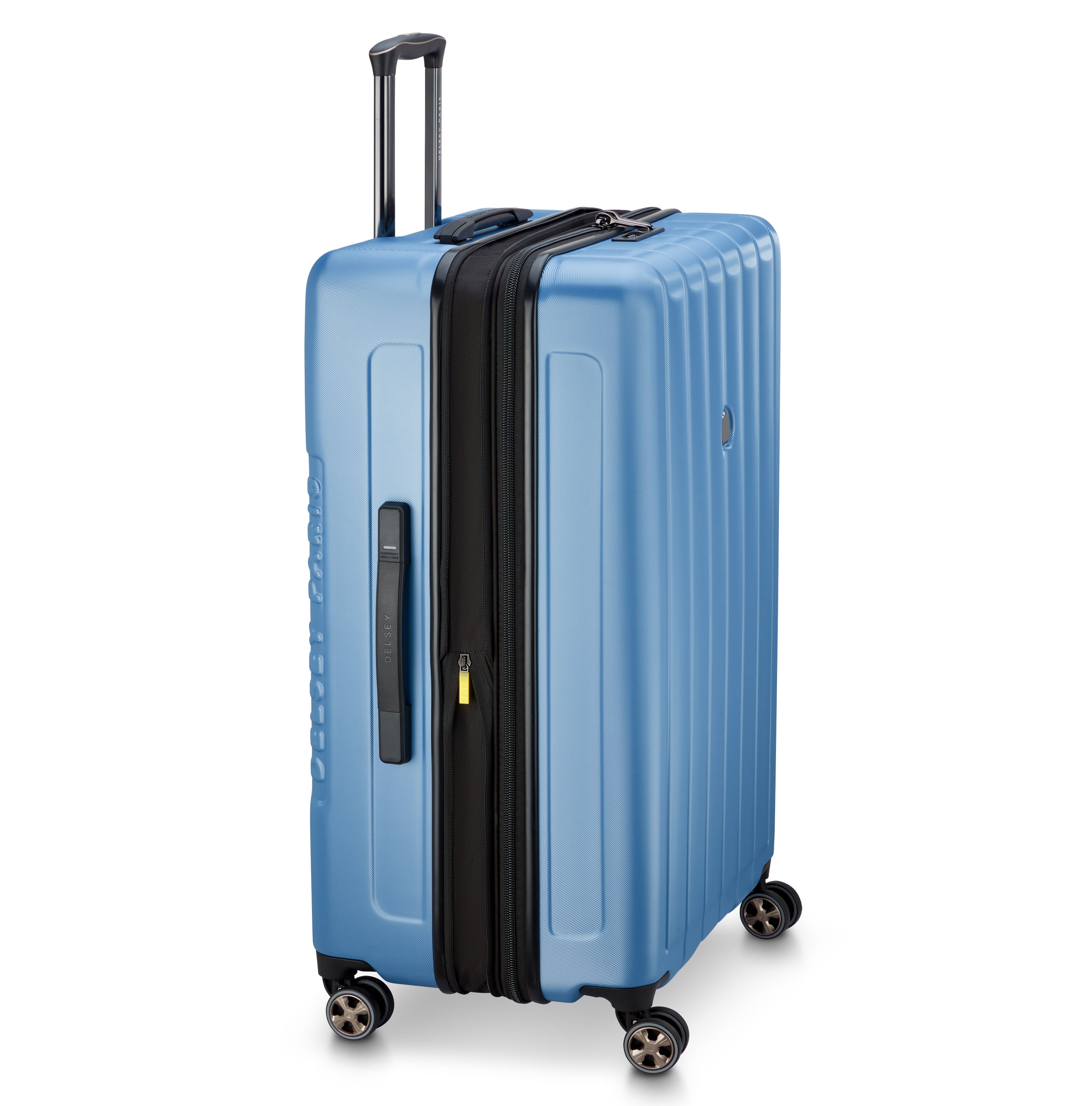 LONGITUDE| Valise Soute Extensible 81 CM BLEU