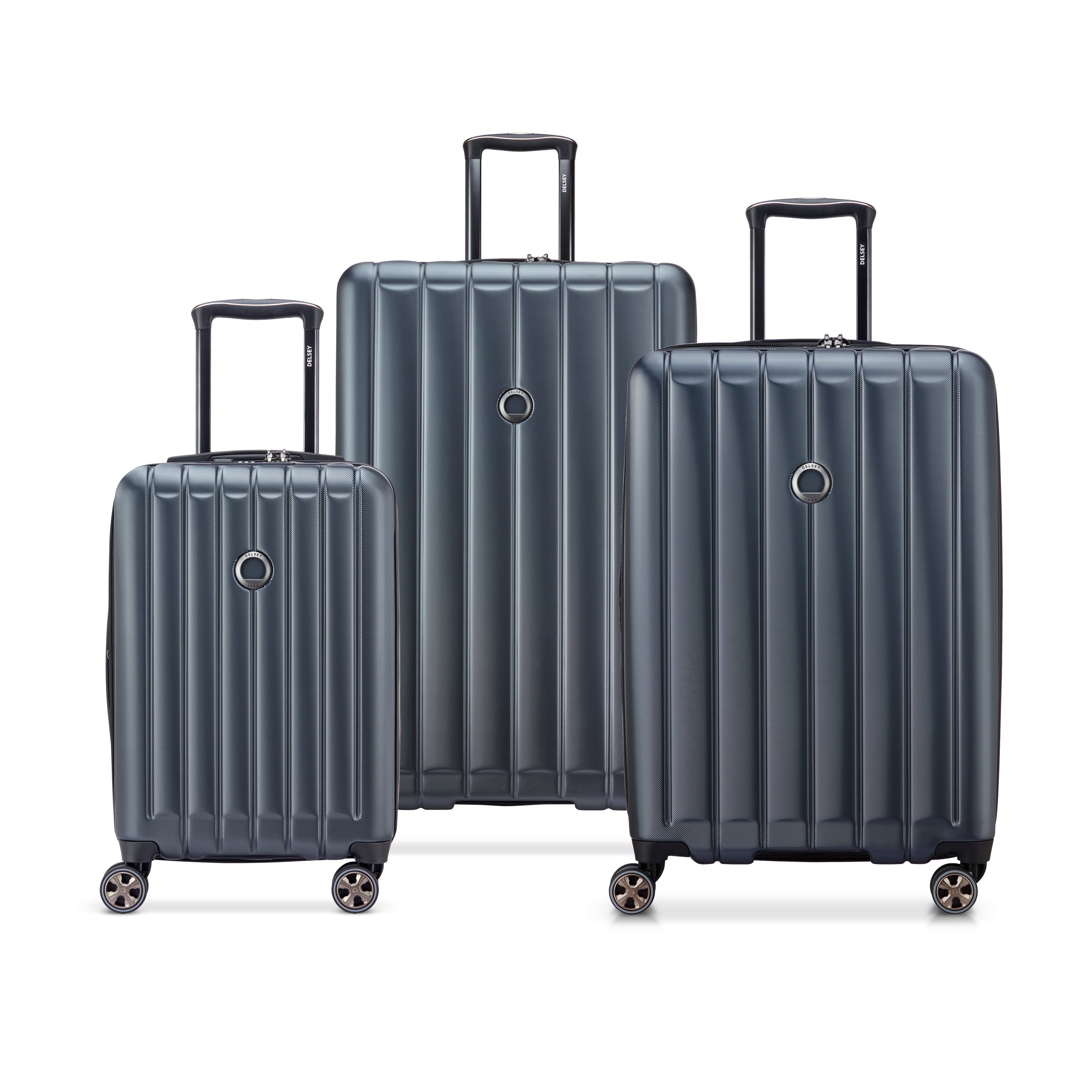 LONGITUDE | 3-Pieces Luggage Set ANTHRACITE