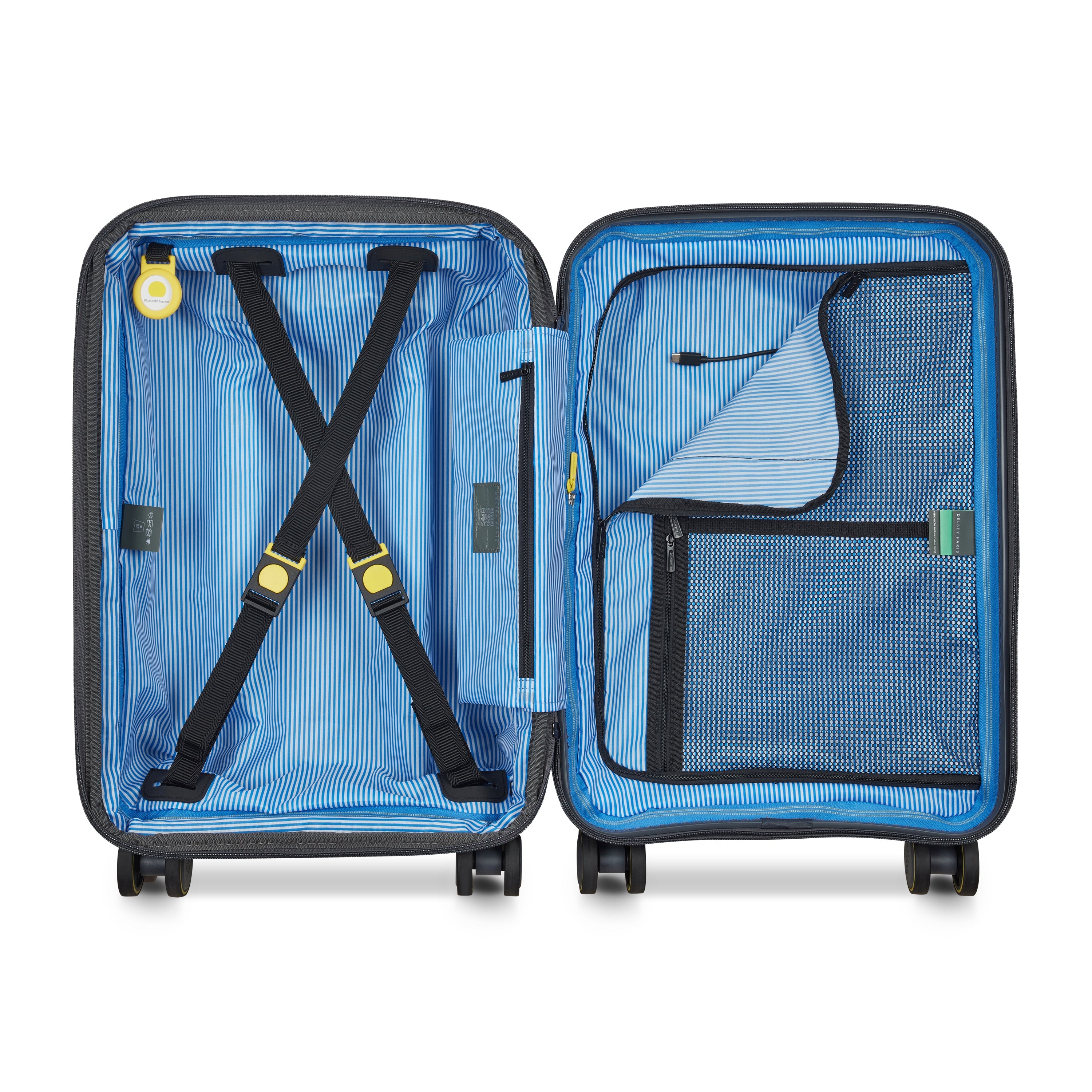 LUTECE| Valise Cabine Extensible 55 CM GRAPHITE