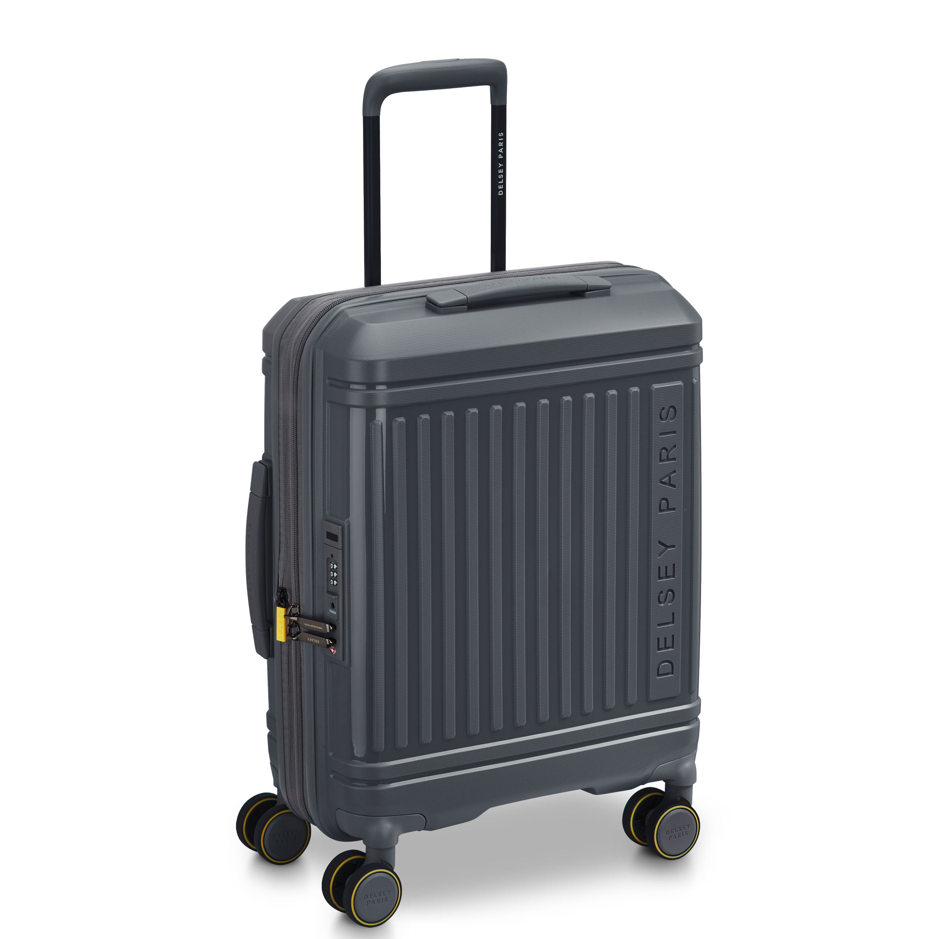 LUTECE| Koffer Kabine Slim Erweiterbar 55 CM GRAPHIT
